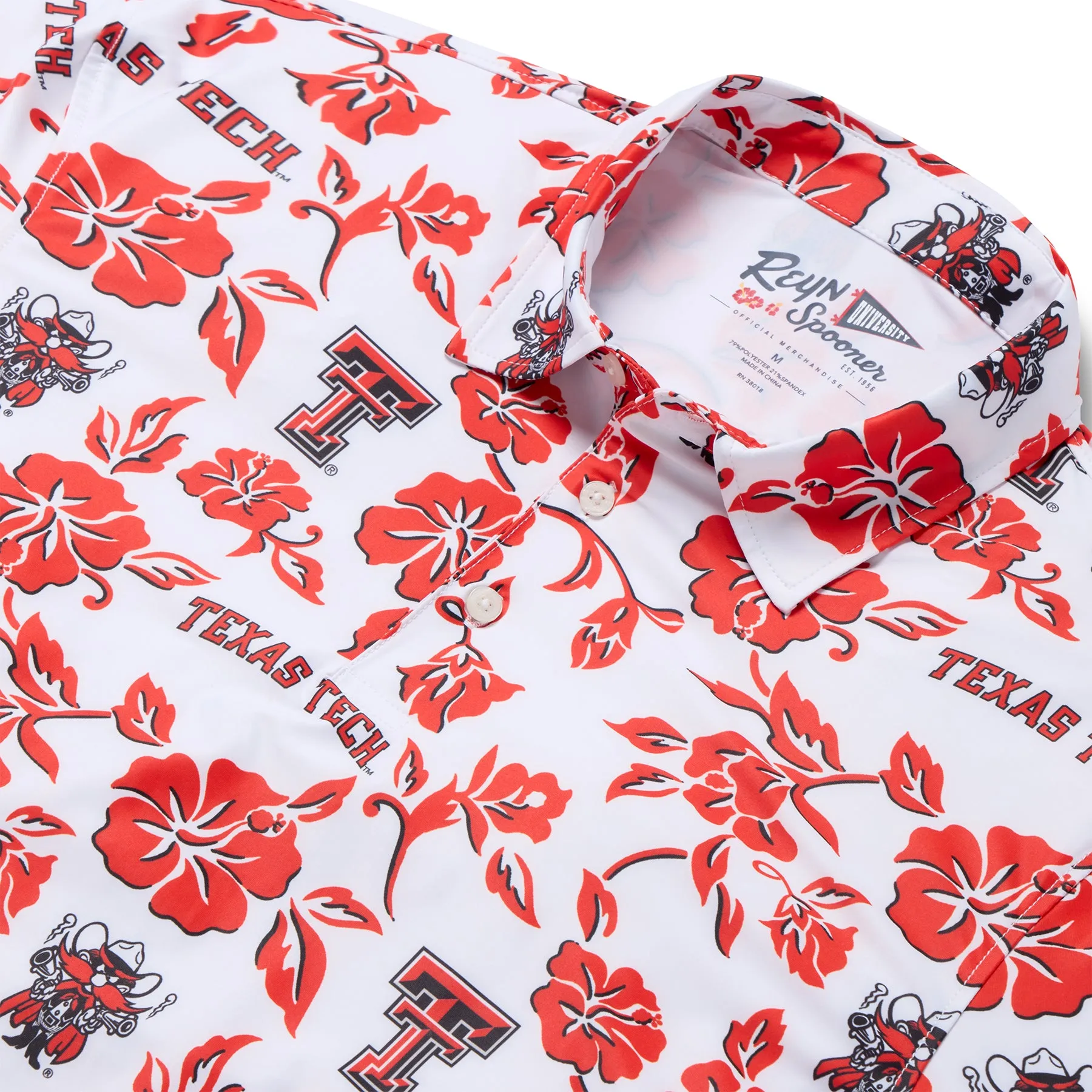 TEXAS TECH UNIVERSITY GAME DAY PERFORMANCE POLO sold by Reyn Spooner product image thumbnail 2