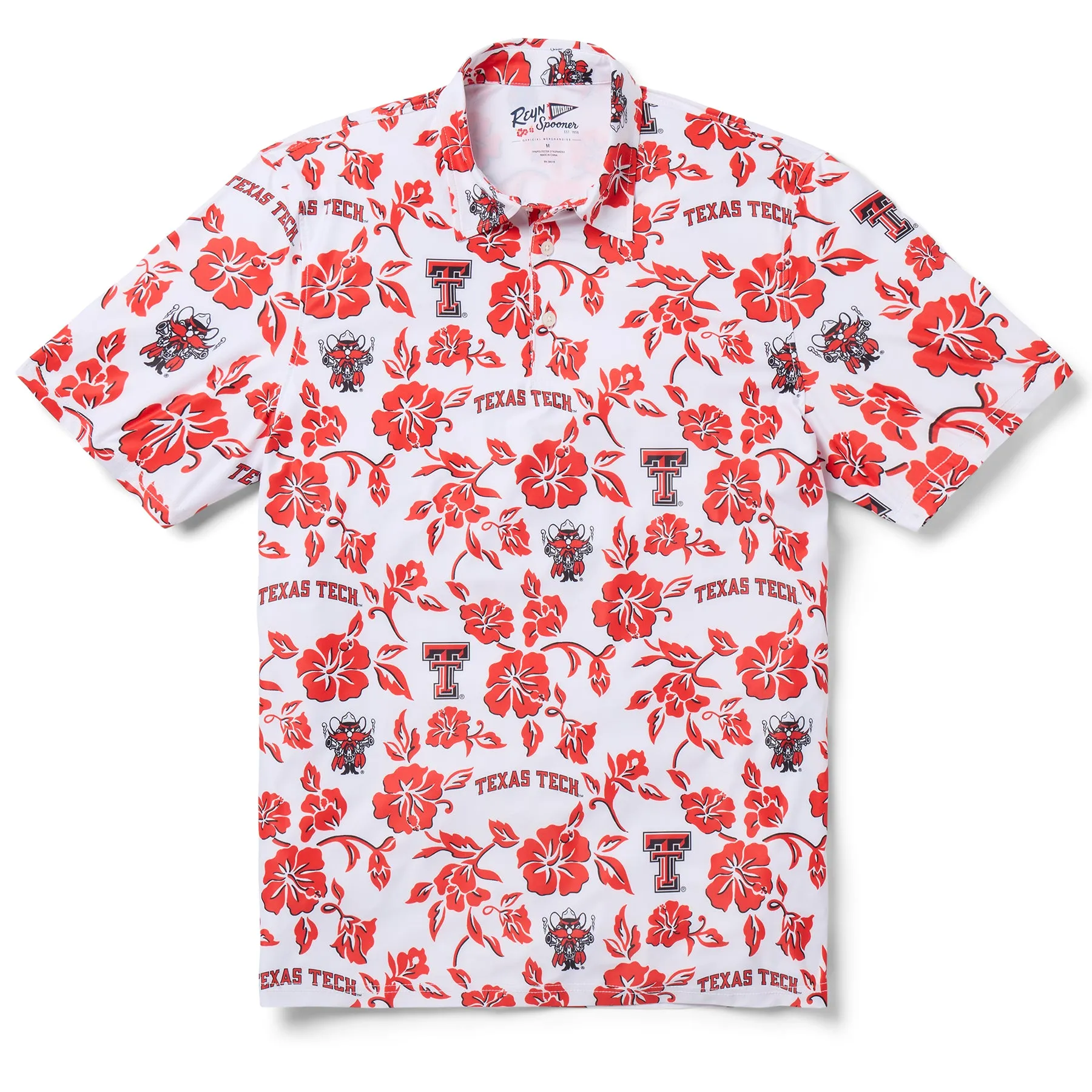 TEXAS TECH UNIVERSITY GAME DAY PERFORMANCE POLO sold by Reyn Spooner