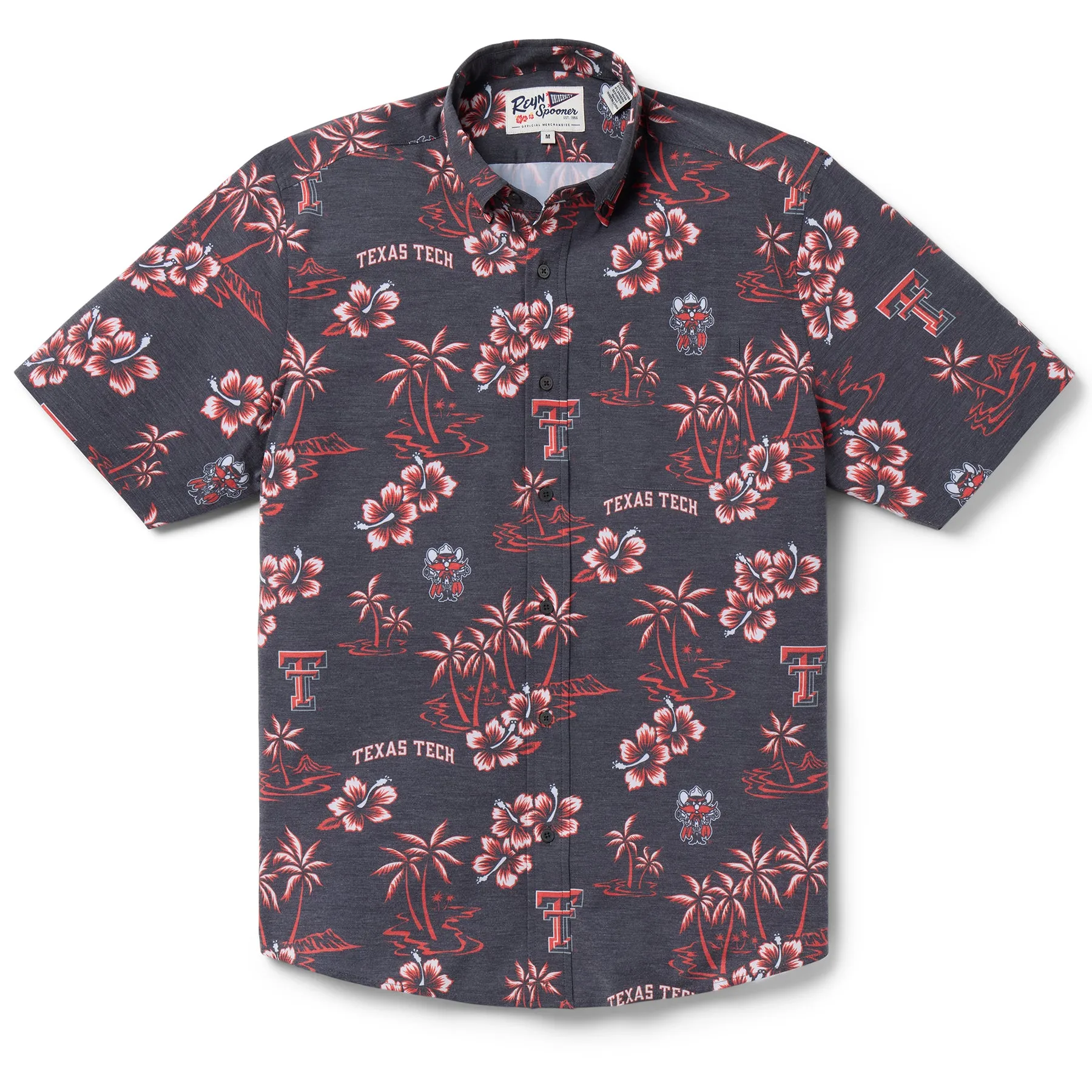 TEXAS TECH UNIVERSITY GAME DAY PERFORMANCE BUTTON FRONT sold by Reyn Spooner