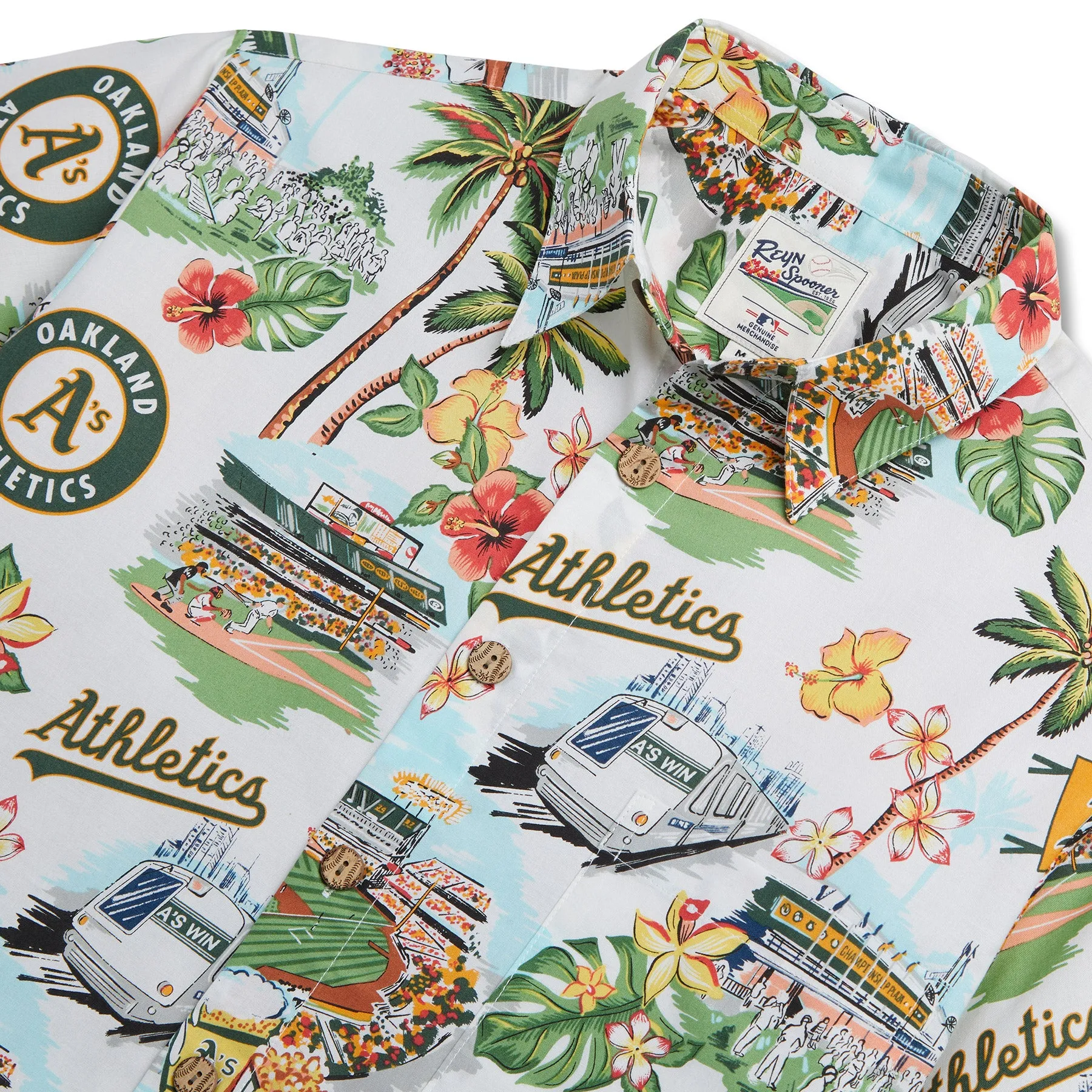 MLB® OAKLAND ATHLETICS SCENIC sold by Reyn Spooner product image thumbnail 2