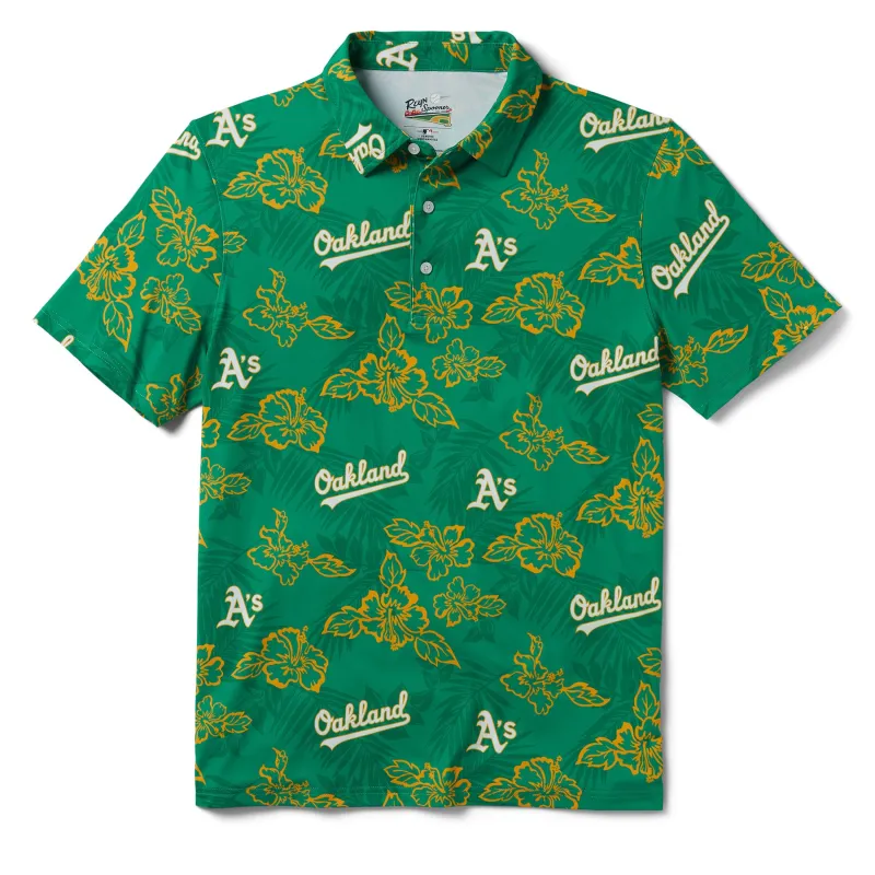MLB® OAKLAND ATHLETICS PUA PERFORMANCE POLO sold by Reyn Spooner
