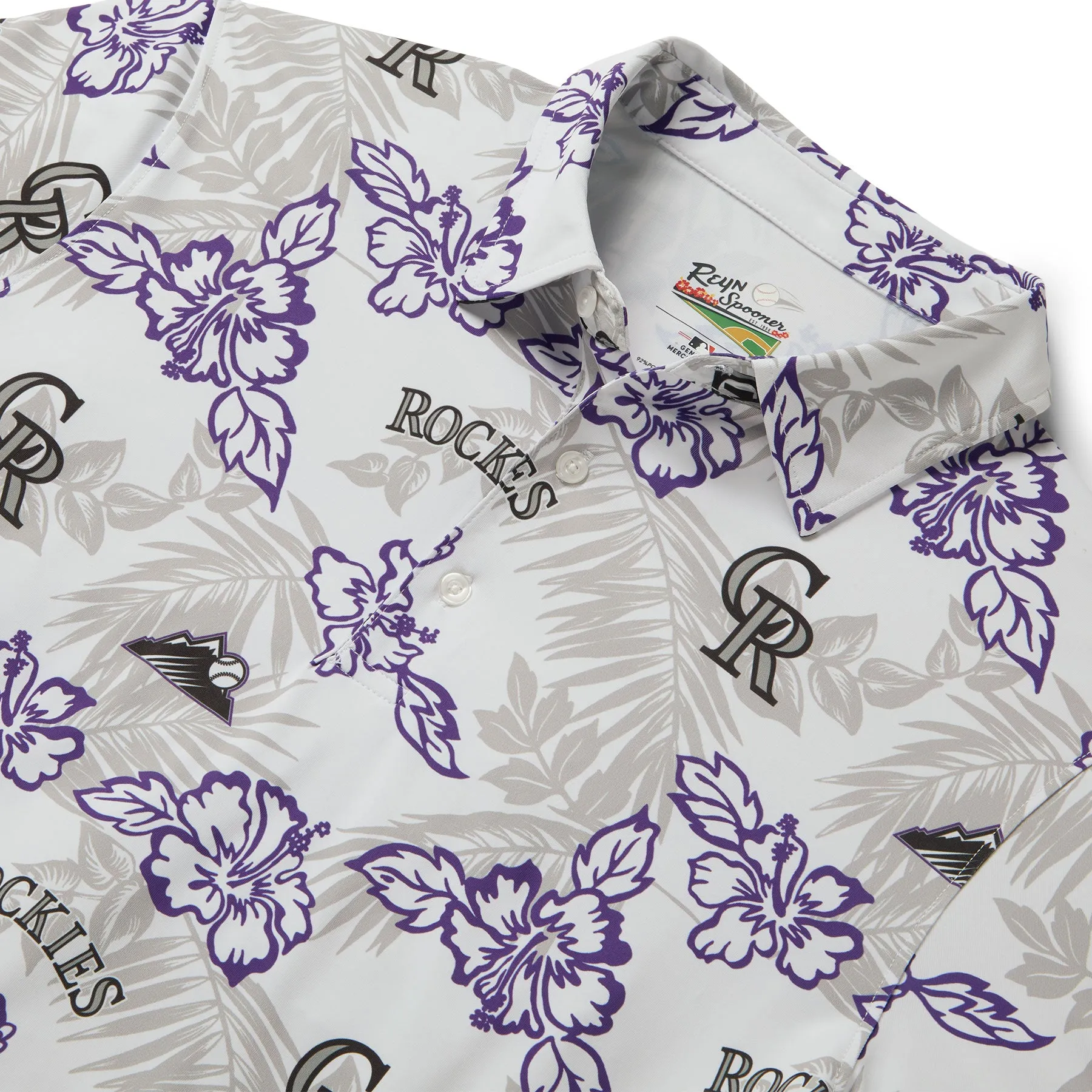 MLB® COLORADO ROCKIES PUA PERFORMANCE POLO sold by Reyn Spooner product image thumbnail 2