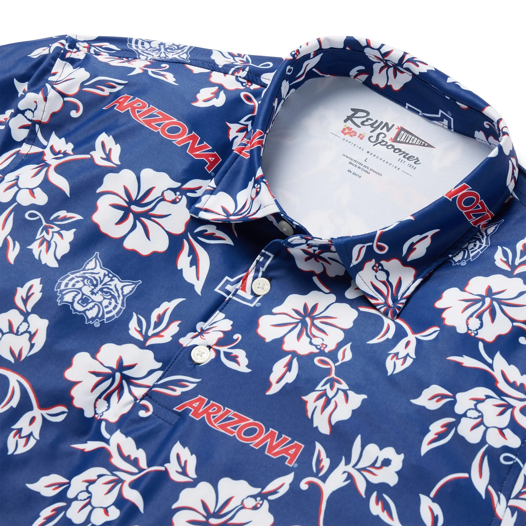 UNIVERSITY OF ARIZONA GAME DAY PERFORMANCE POLO sold by Reyn Spooner product image thumbnail 2