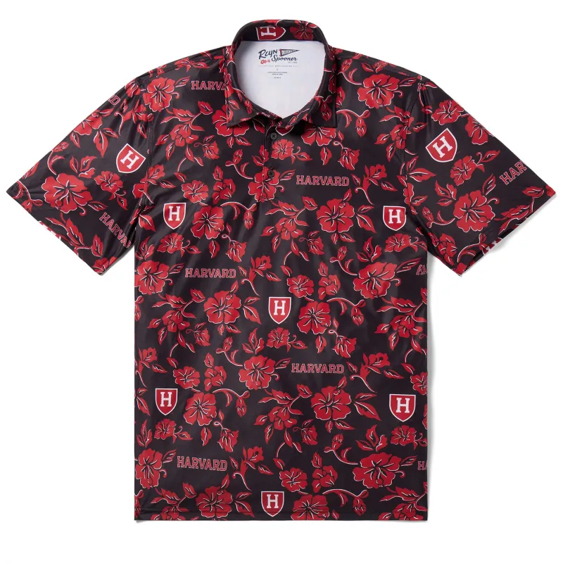 HARVARD UNIVERSITY GAME DAY PERFORMANCE POLO sold by Reyn Spooner