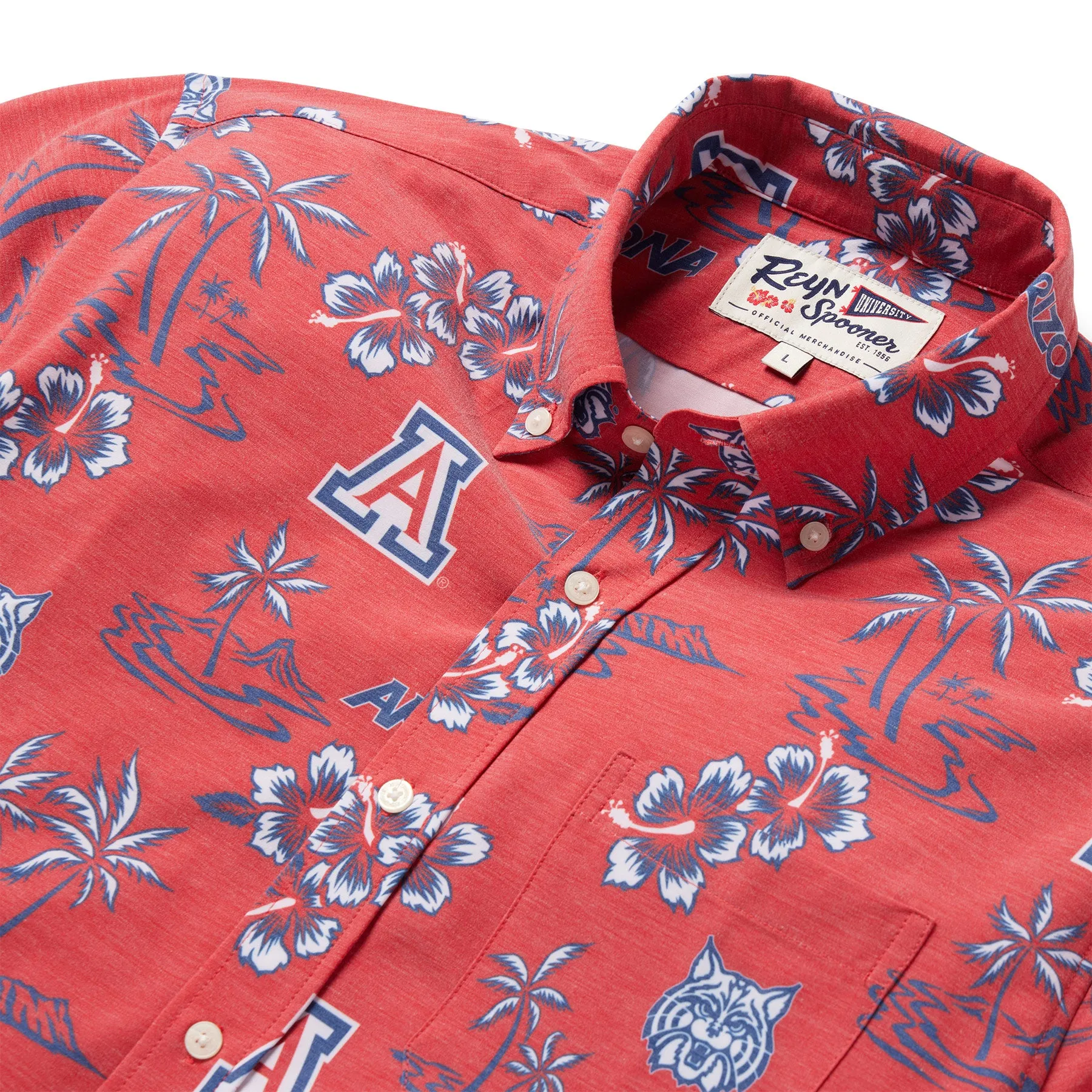 UNIVERSITY OF ARIZONA GAME DAY PERFORMANCE BUTTON FRONT sold by Reyn Spooner product image thumbnail 2