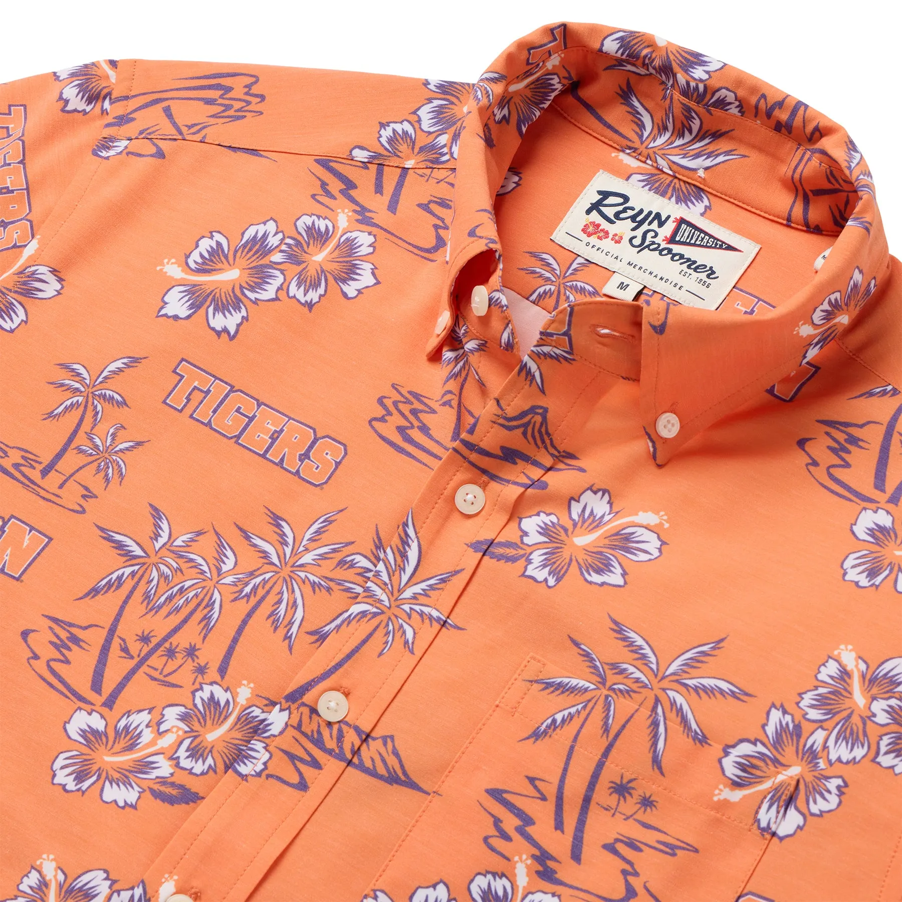 CLEMSON UNIVERSITY GAME DAY PERFORMANCE BUTTON FRONT sold by Reyn Spooner product image thumbnail 2