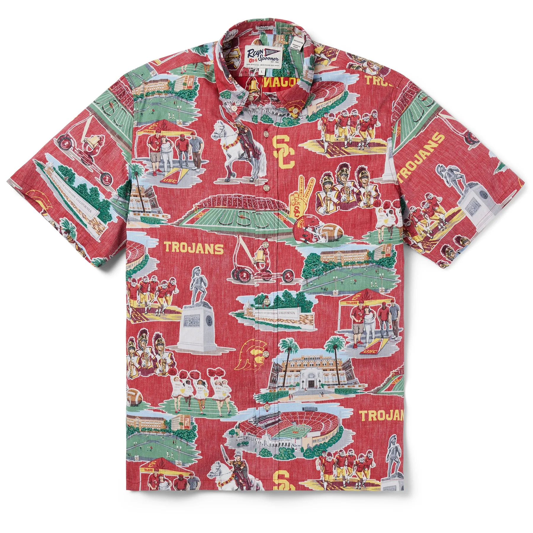 UNIVERSITY OF SOUTHERN CALIFORNIA SCENIC sold by Reyn Spooner