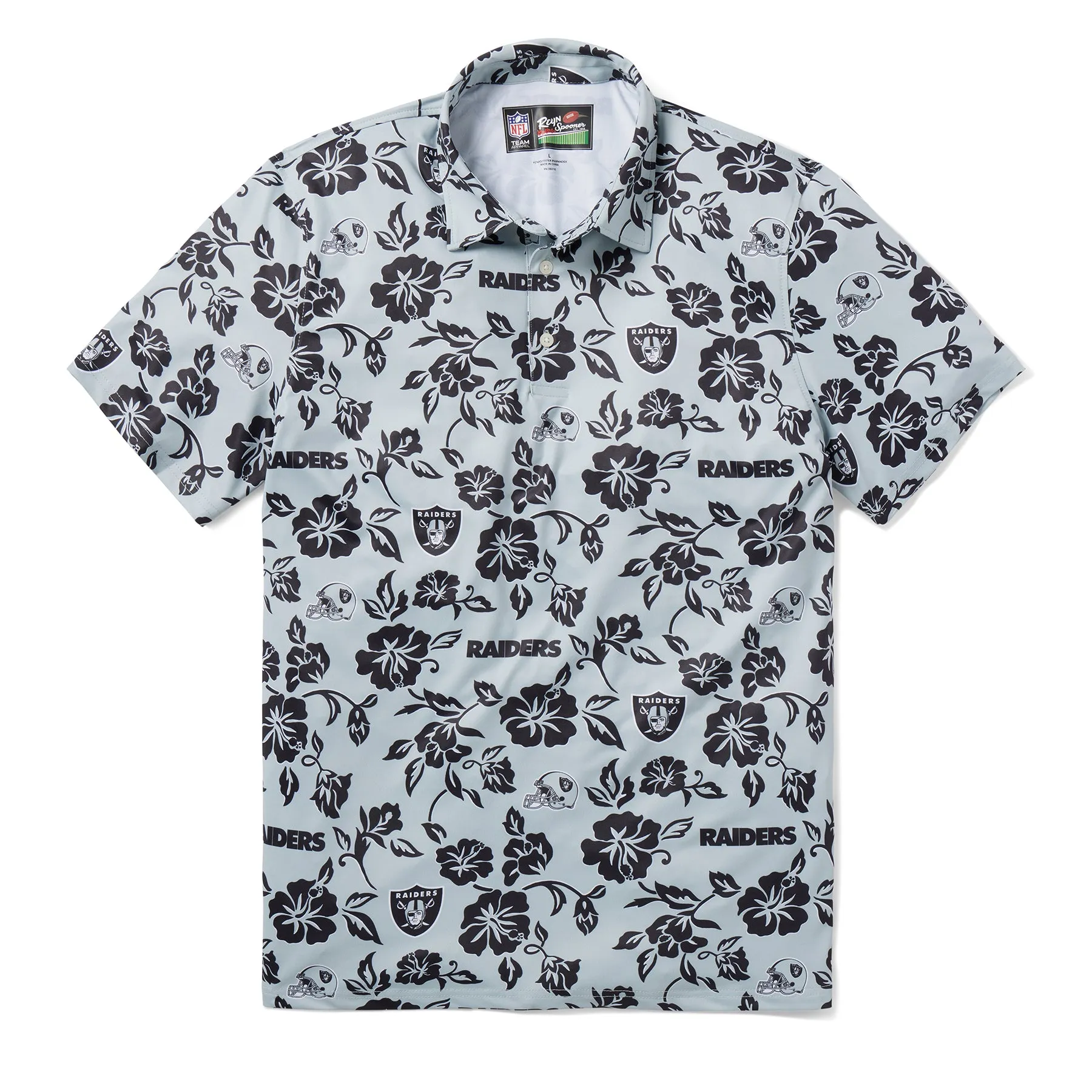 LAS VEGAS RAIDERS PUA PERFORMANCE POLO sold by Reyn Spooner