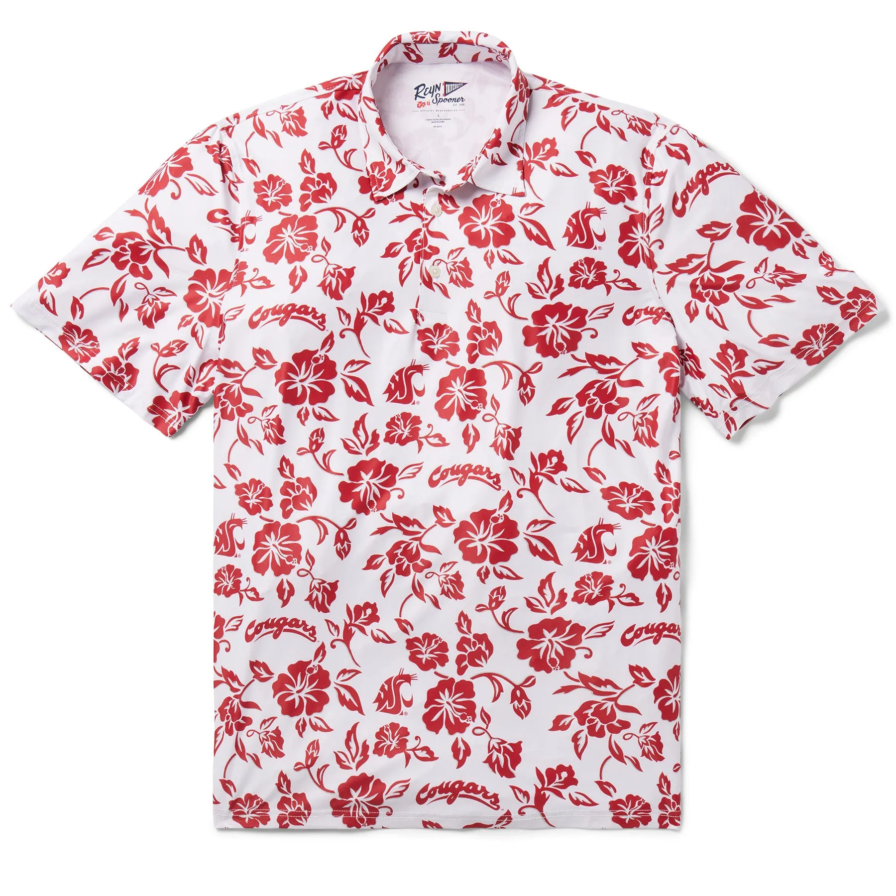 WASHINGTON STATE UNIVERSITY GAME DAY PERFORMANCE POLO sold by Reyn Spooner