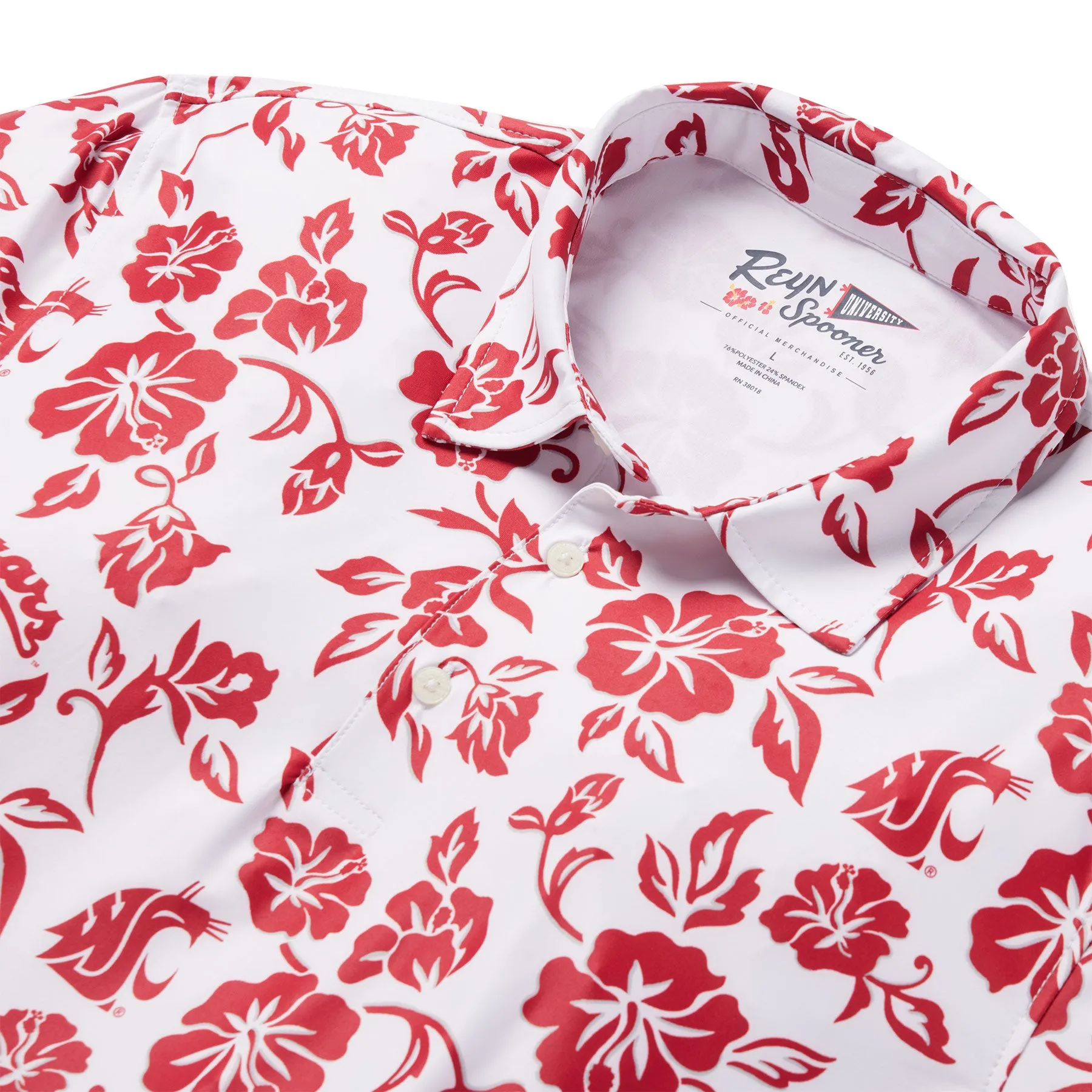 WASHINGTON STATE UNIVERSITY GAME DAY PERFORMANCE POLO sold by Reyn Spooner product image thumbnail 2