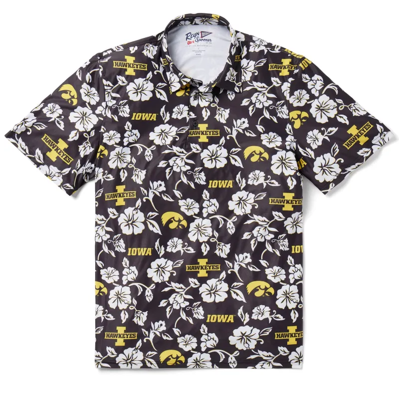 UNIVERSITY OF IOWA GAME DAY PERFORMANCE POLO sold by Reyn Spooner