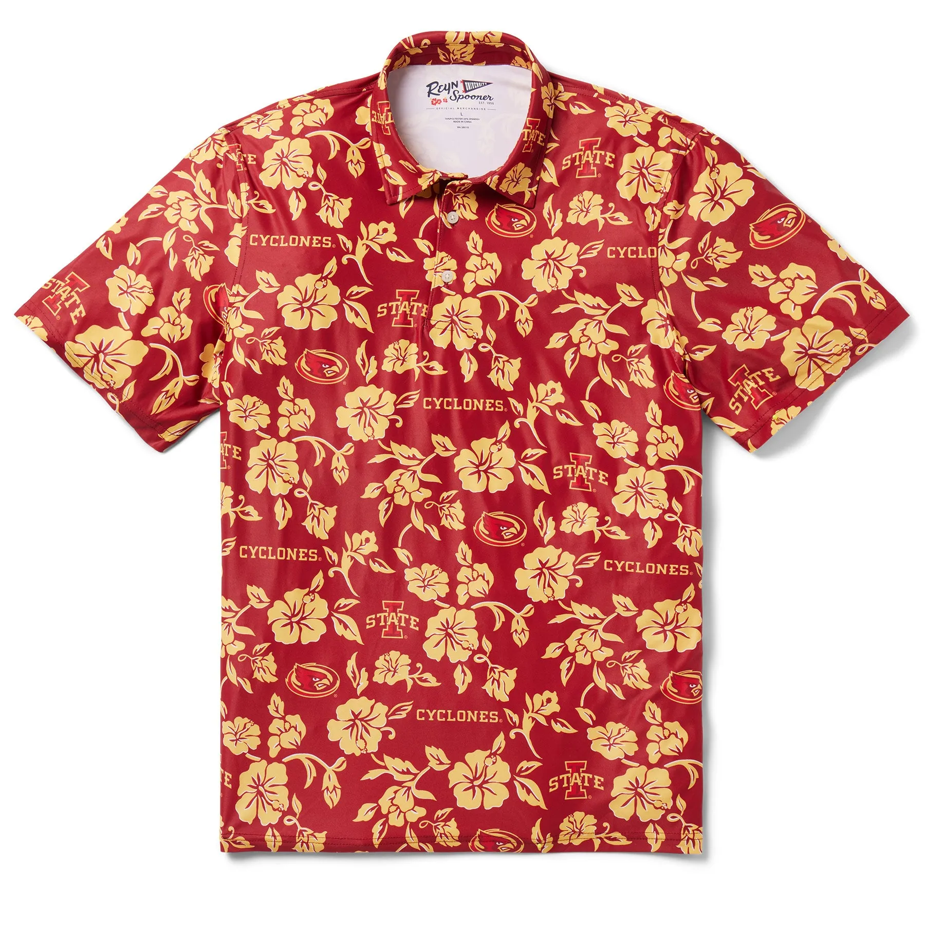 IOWA STATE UNIVERSITY GAME DAY PERFORMANCE POLO sold by Reyn Spooner