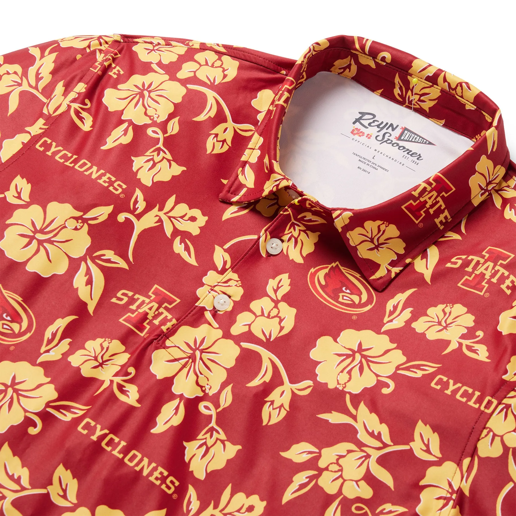 IOWA STATE UNIVERSITY GAME DAY PERFORMANCE POLO sold by Reyn Spooner product image thumbnail 2