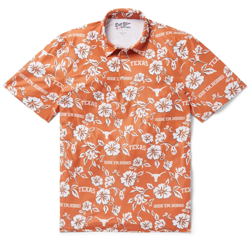 UNIVERSITY OF TEXAS GAME DAY PERFORMANCE POLO sold by Reyn Spooner
