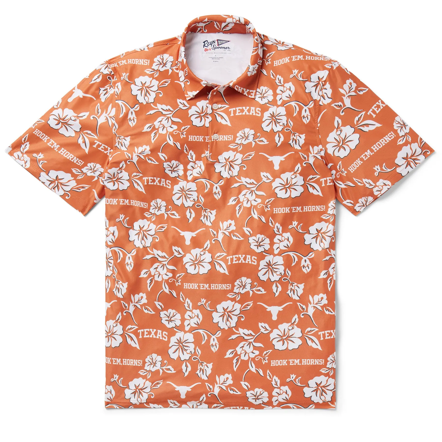 UNIVERSITY OF TEXAS GAME DAY PERFORMANCE POLO sold by Reyn Spooner