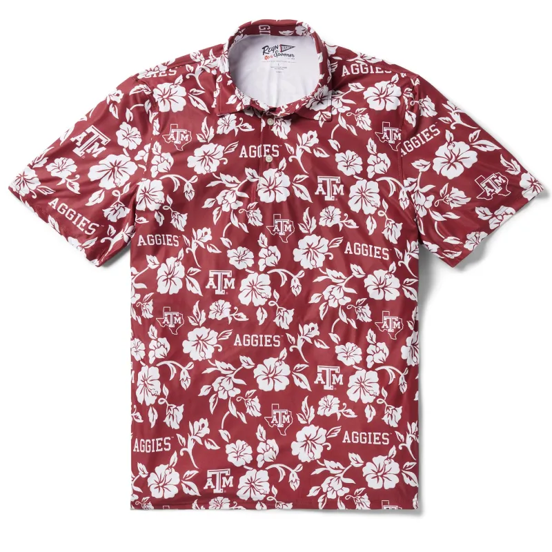 TEXAS A&M UNIVERSITY GAME DAY PERFORMANCE POLO sold by Reyn Spooner