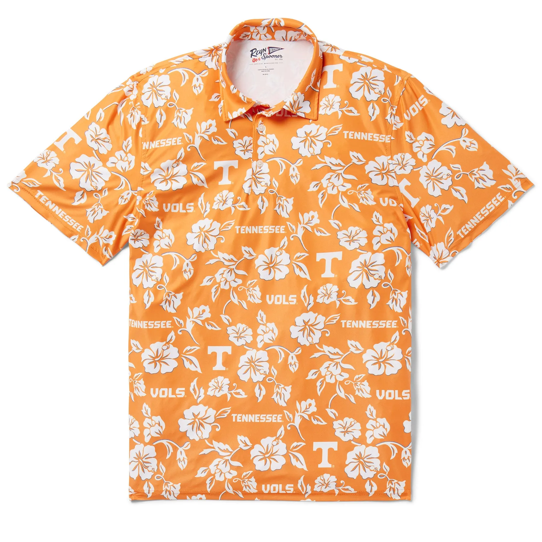 UNIVERSITY OF TENNESSEE GAME DAY PERFORMANCE POLO sold by Reyn Spooner