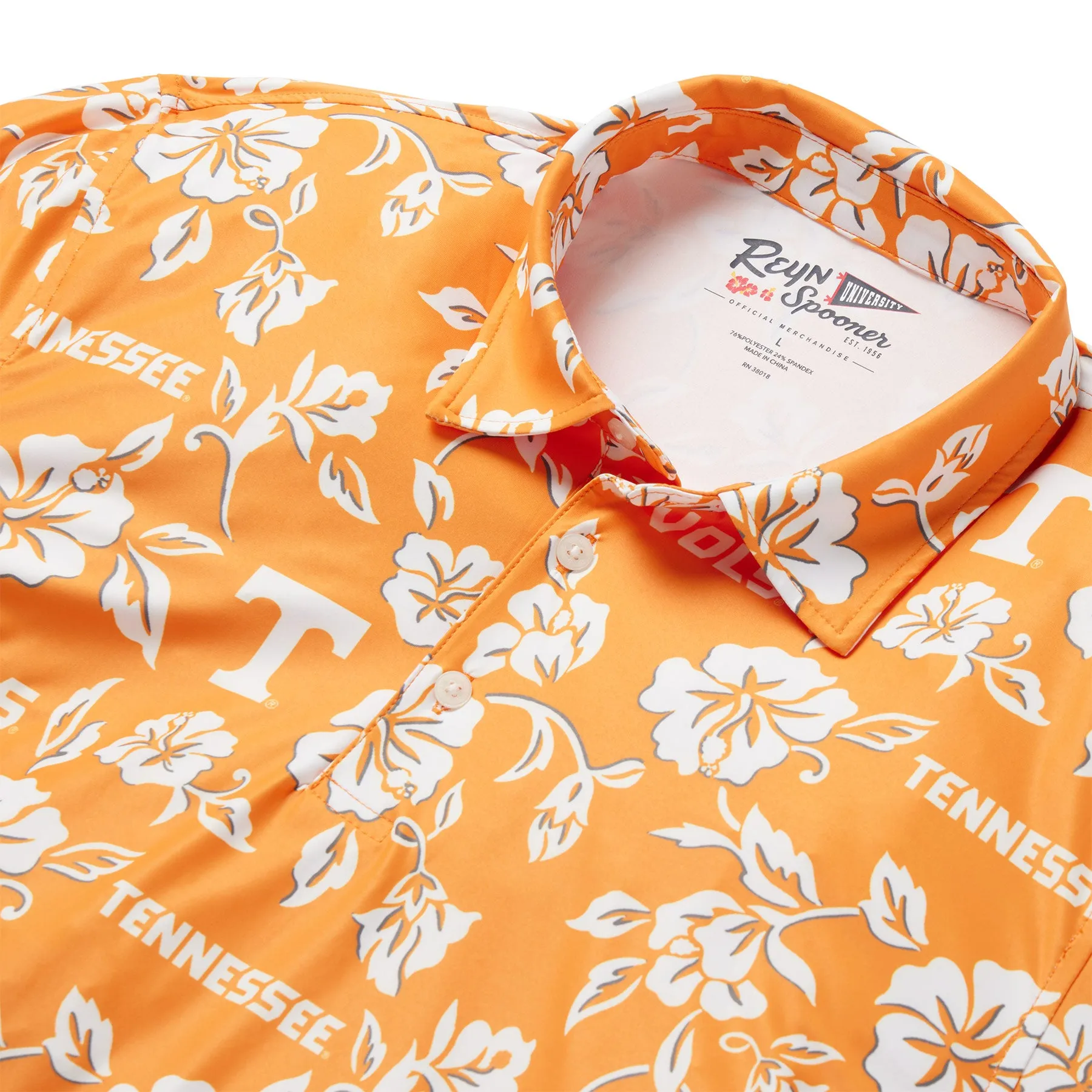UNIVERSITY OF TENNESSEE GAME DAY PERFORMANCE POLO sold by Reyn Spooner product image thumbnail 2