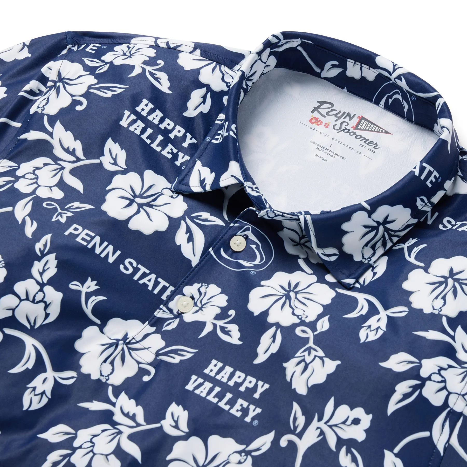 PENNSYLVANIA STATE UNIVERSITY GAME DAY PERFORMANCE POLO sold by Reyn Spooner product image thumbnail 2