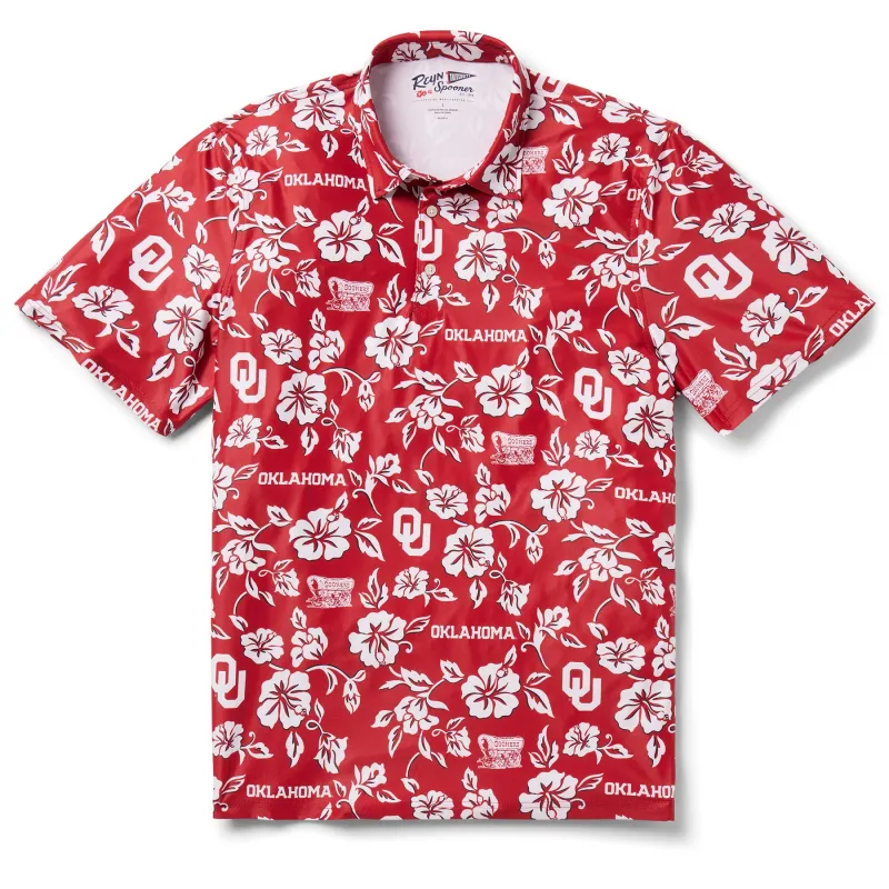 UNIVERSITY OF OKLAHOMA GAME DAY PERFORMANCE POLO sold by Reyn Spooner