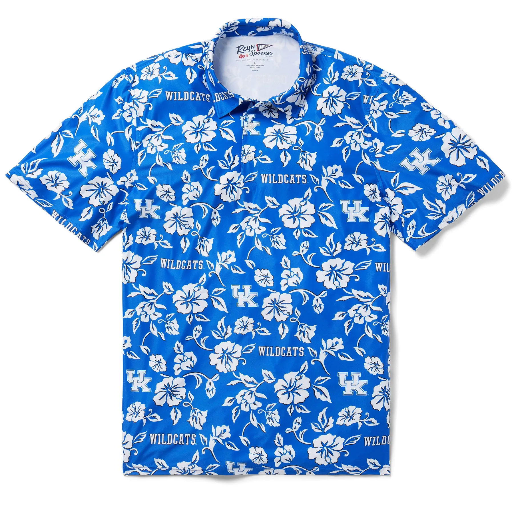 UNIVERSITY OF KENTUCKY GAME DAY PERFORMANCE POLO sold by Reyn Spooner