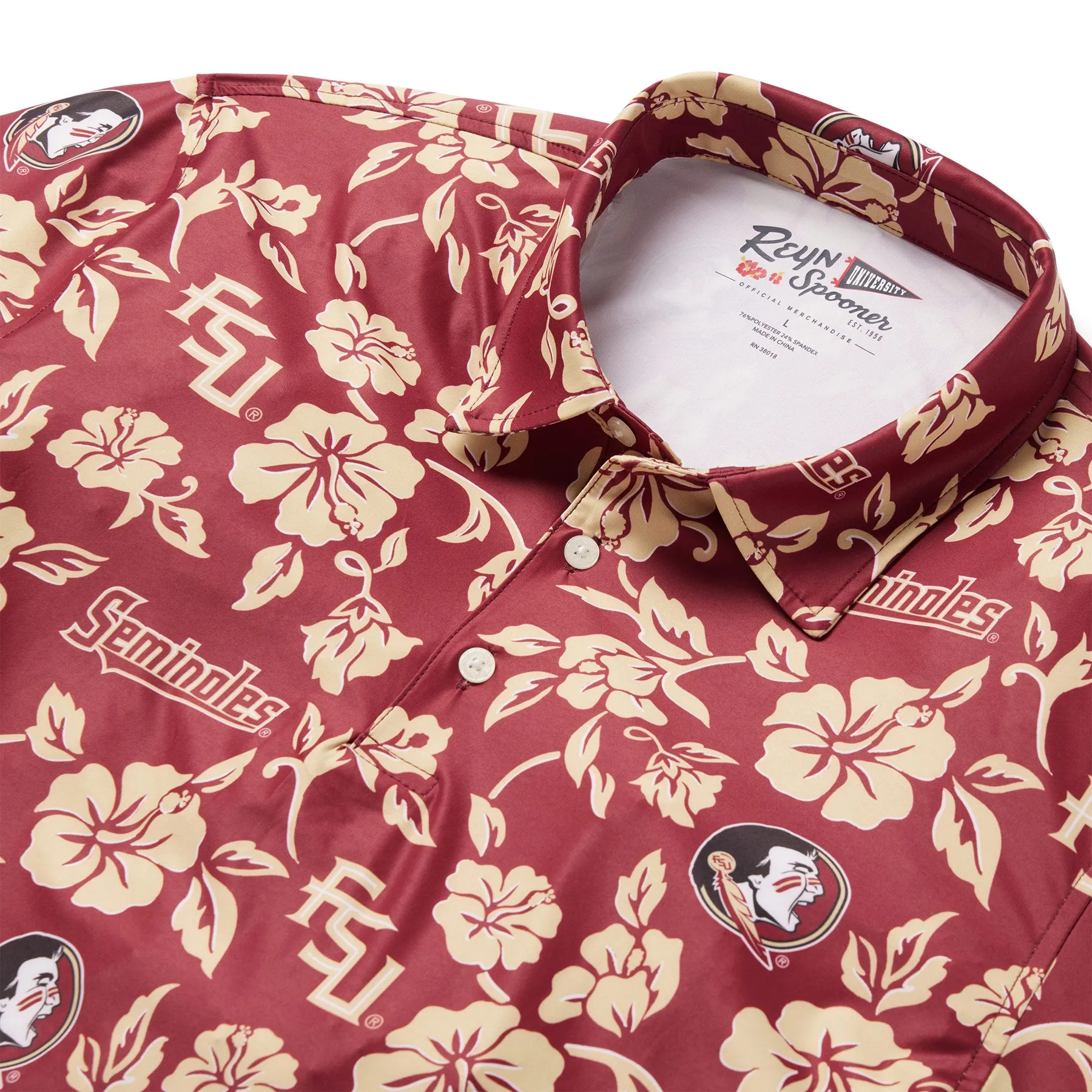 FLORIDA STATE UNIVERSITY GAME DAY PERFORMANCE POLO sold by Reyn Spooner product image thumbnail 2