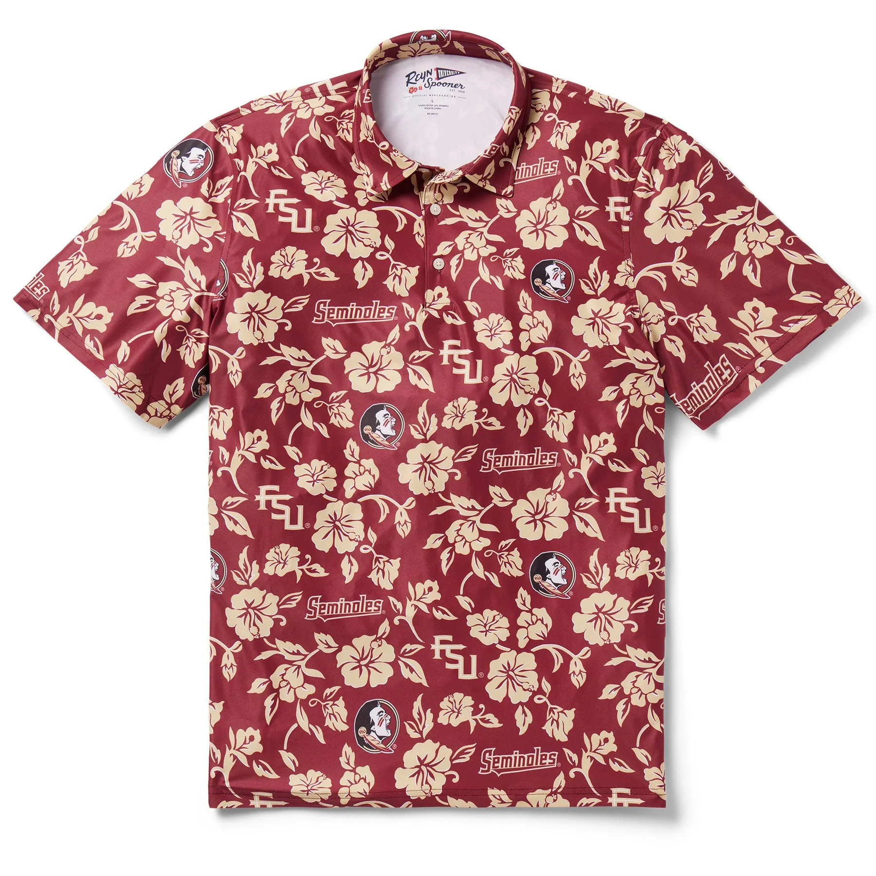 FLORIDA STATE UNIVERSITY GAME DAY PERFORMANCE POLO sold by Reyn Spooner