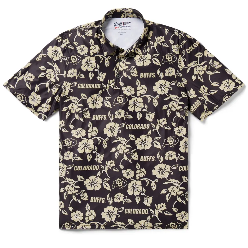 UNIVERSITY OF COLORADO GAME DAY PERFORMANCE POLO sold by Reyn Spooner