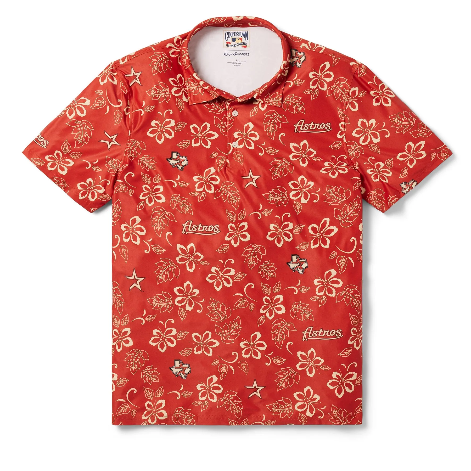 MLB® HOUSTON ASTROS COOPERSTOWN PERFORMANCE POLO sold by Reyn Spooner