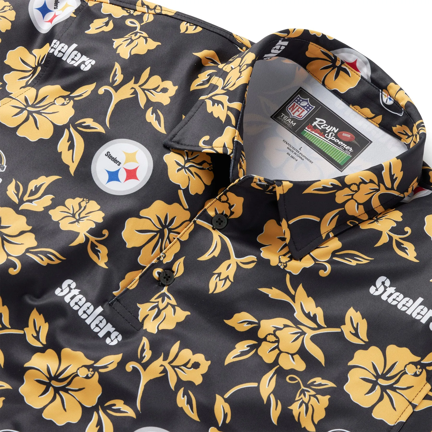 PITTSBURGH STEELERS PUA PERFORMANCE POLO sold by Reyn Spooner product image thumbnail 2