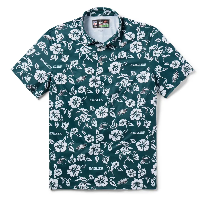 PHILADELPHIA EAGLES PUA PERFORMANCE POLO sold by Reyn Spooner