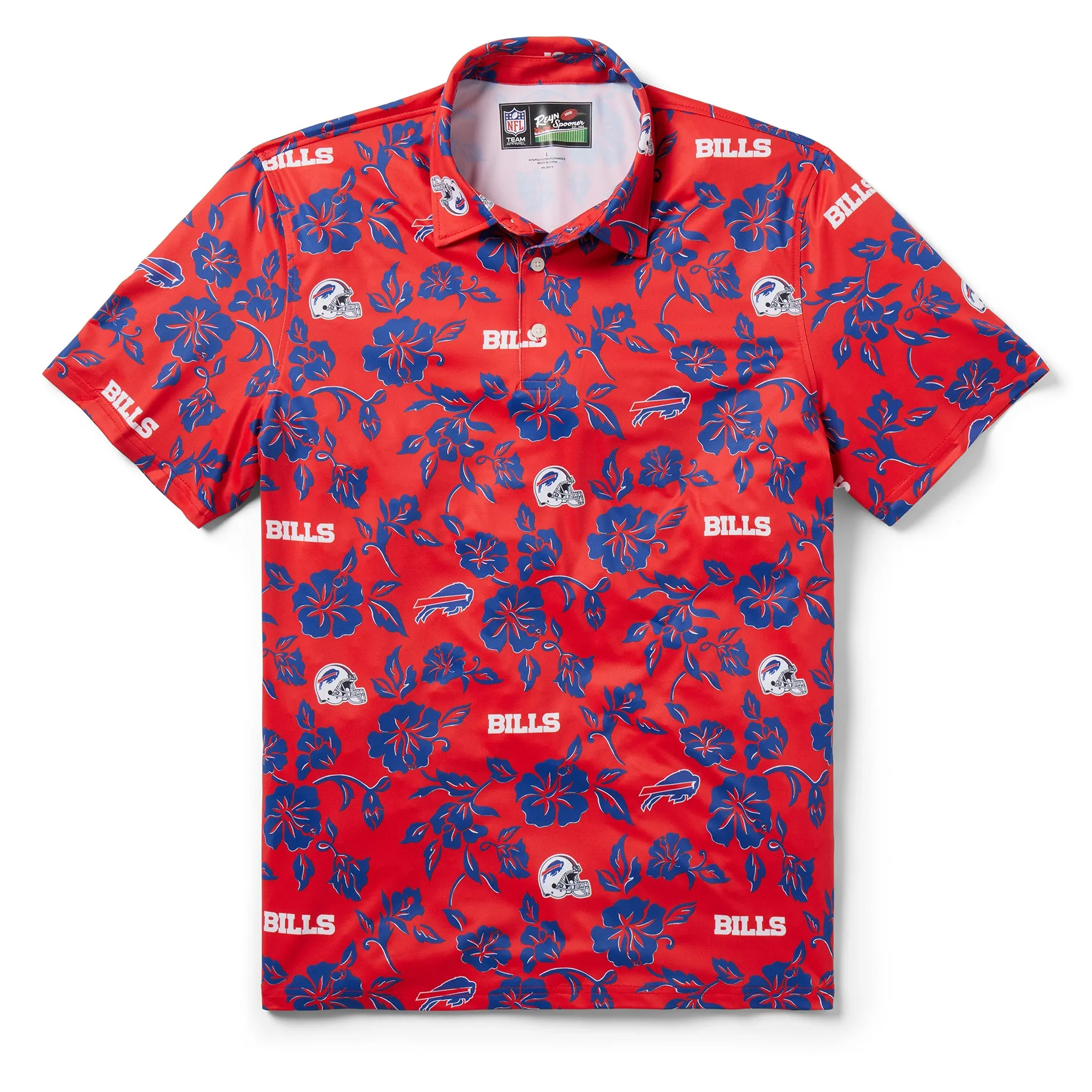 BUFFALO BILLS PUA PERFORMANCE POLO sold by Reyn Spooner