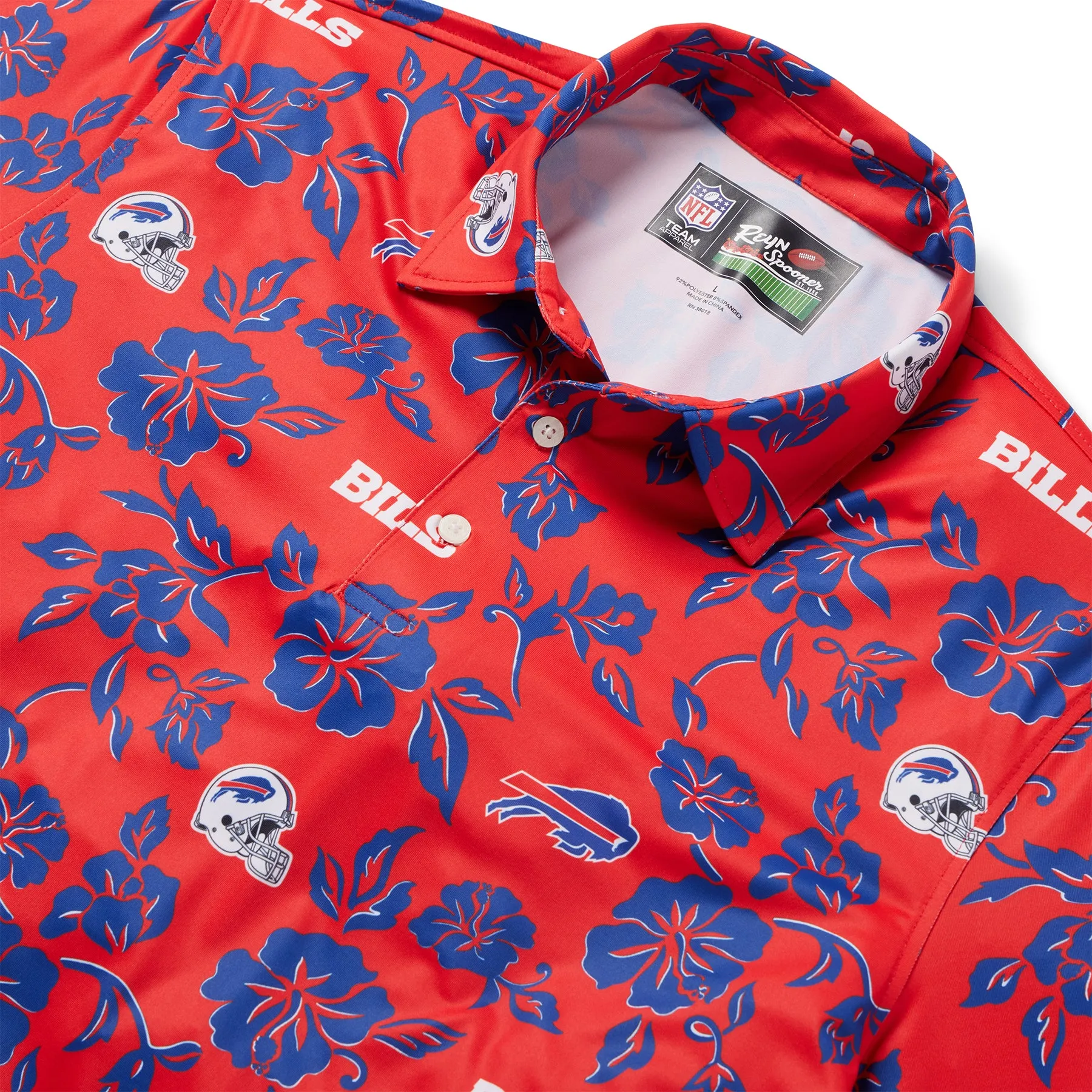 BUFFALO BILLS PUA PERFORMANCE POLO sold by Reyn Spooner product image thumbnail 2