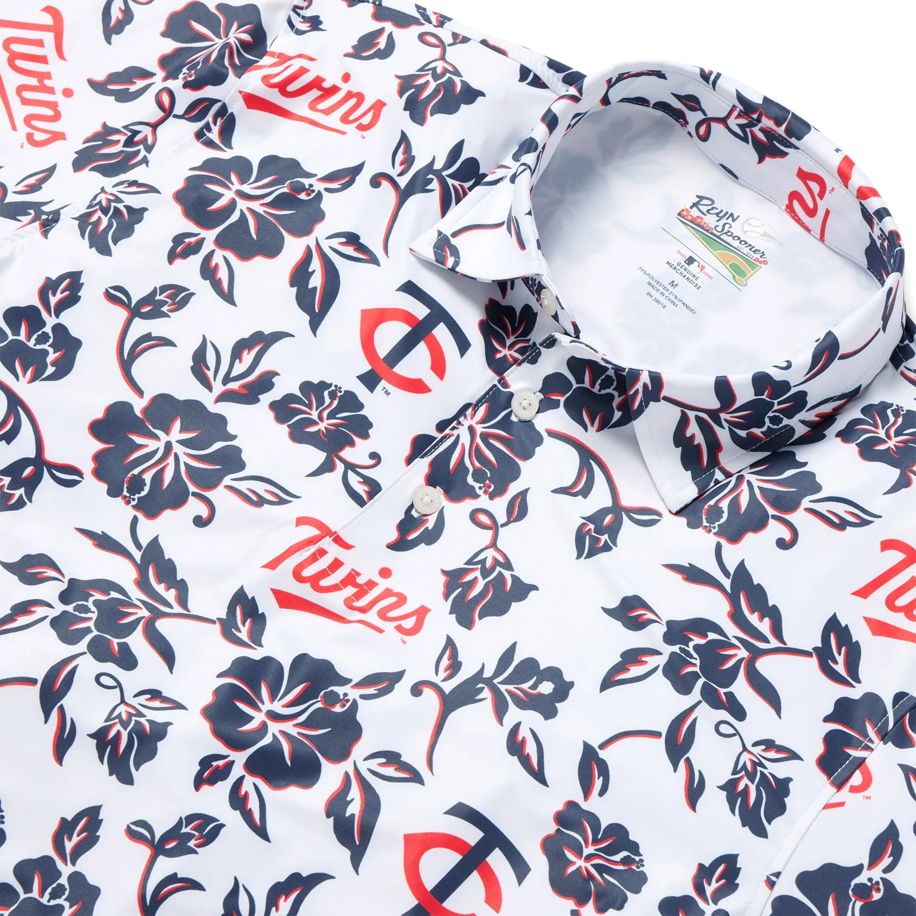 MLB® MINNESOTA TWINS GAME DAY PERFORMANCE POLO sold by Reyn Spooner product image thumbnail 2