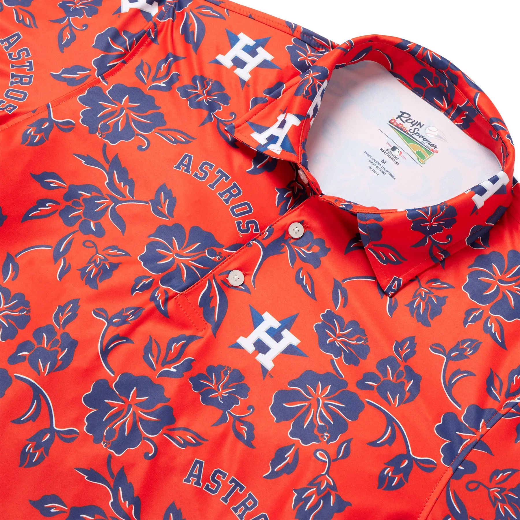 MLB® HOUSTON ASTROS GAME DAY PERFORMANCE POLO sold by Reyn Spooner product image thumbnail 2