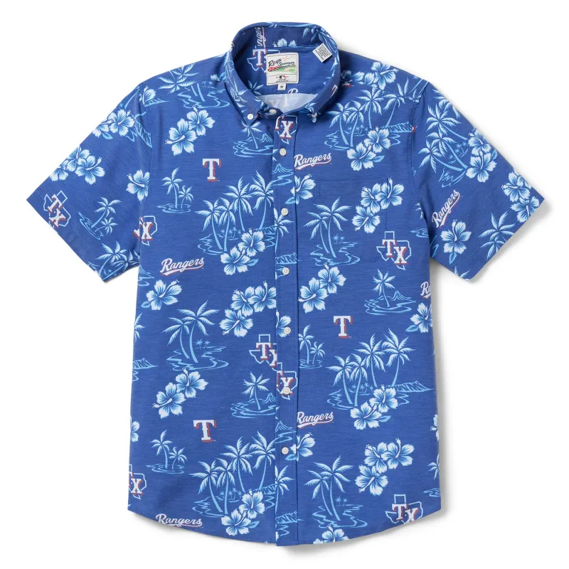 MLB® TEXAS RANGERS GAME DAY PERFORMANCE BUTTON FRONT sold by Reyn Spooner