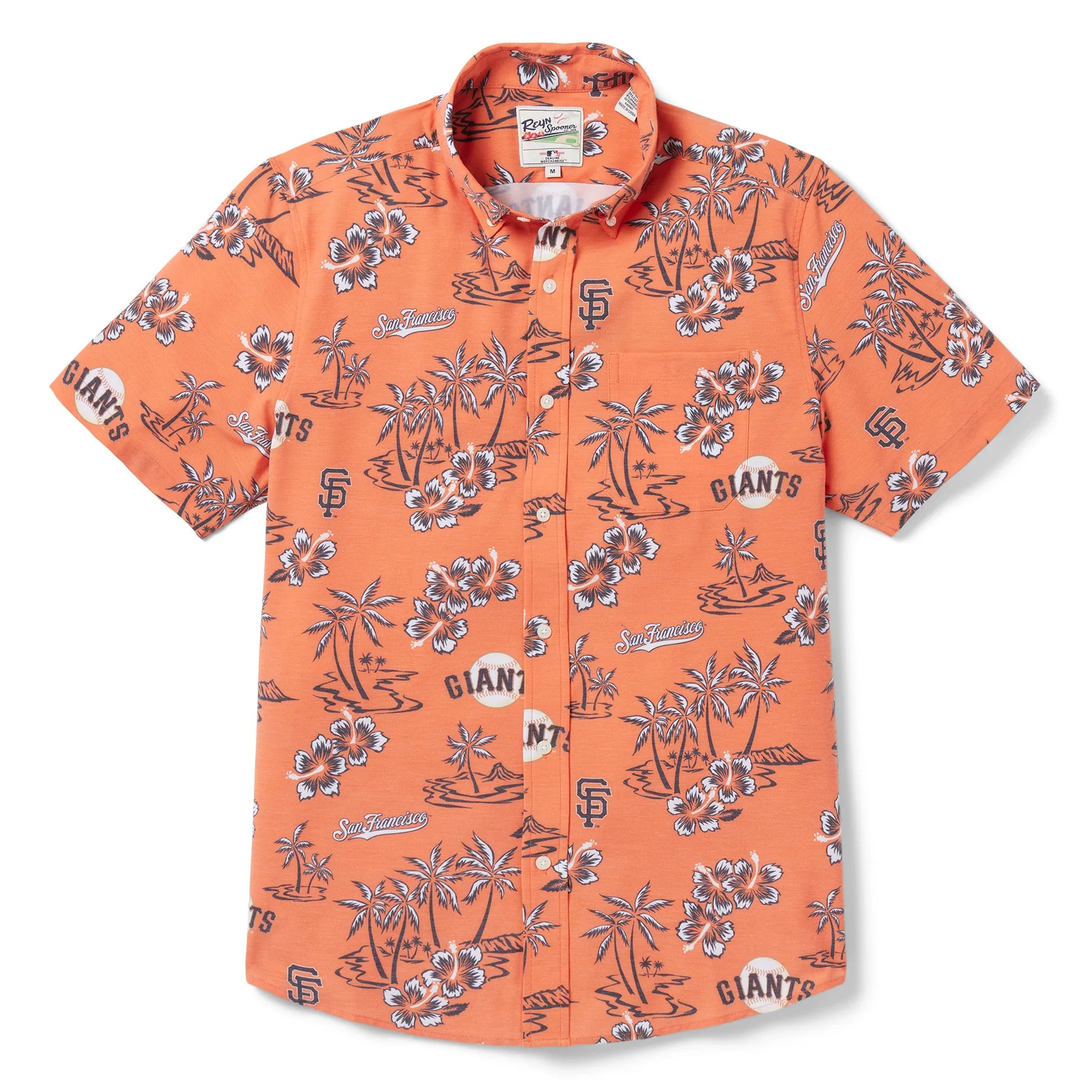 MLB® SAN FRANCISCO GIANTS GAME DAY PERFORMANCE BUTTON FRONT sold by Reyn Spooner