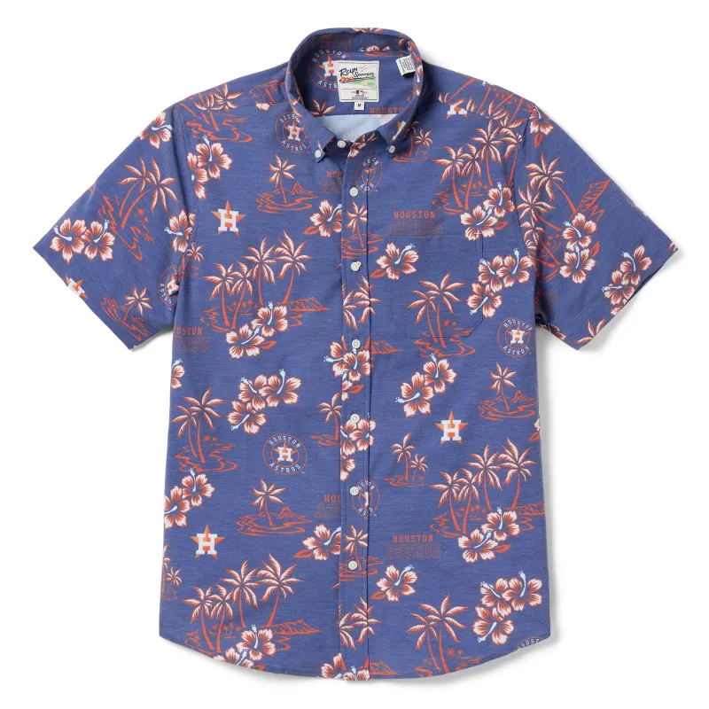 MLB® HOUSTON ASTROS GAME DAY PERFORMANCE BUTTON FRONT sold by Reyn Spooner