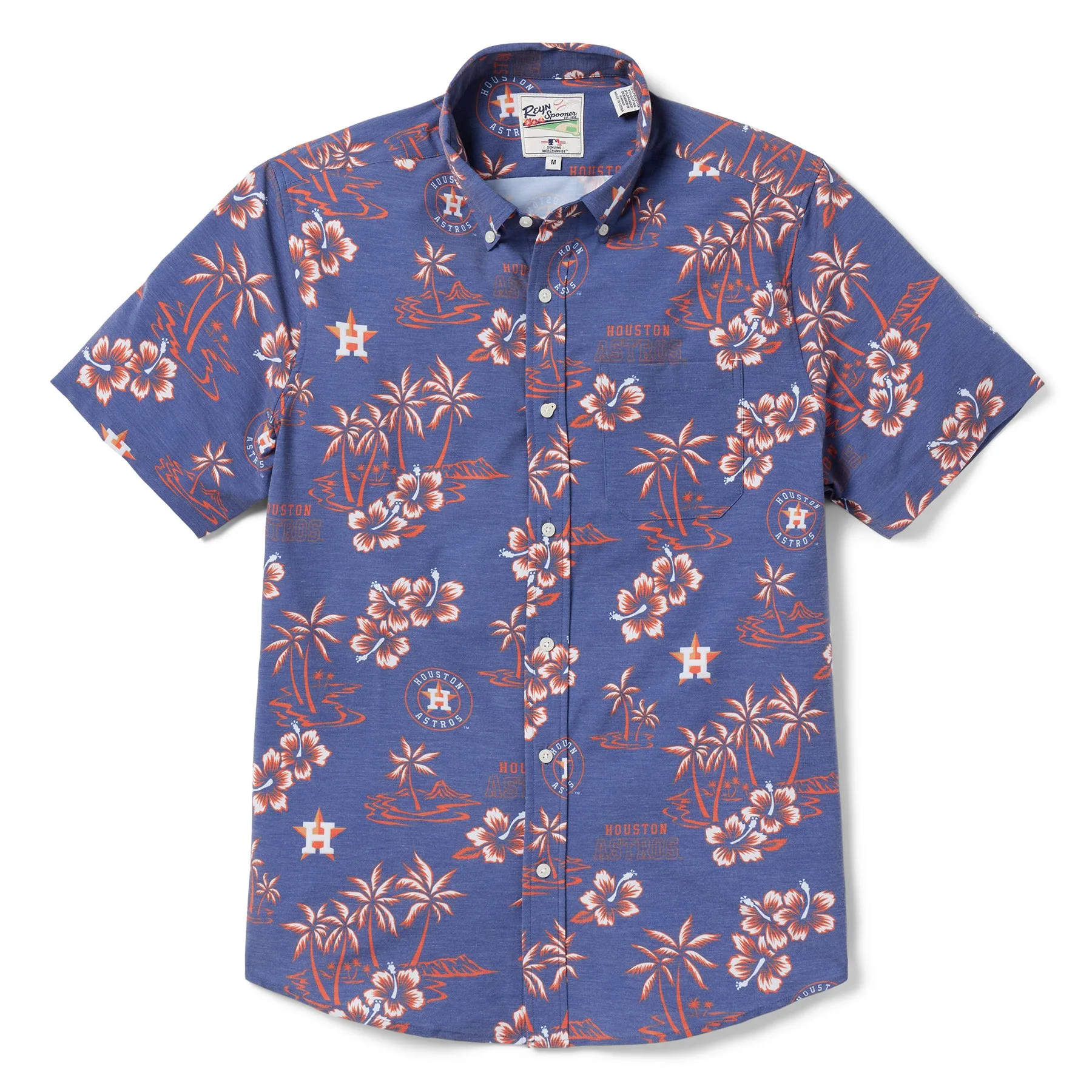 MLB® HOUSTON ASTROS GAME DAY PERFORMANCE ALOHA SHIRT sold by Reyn Spooner