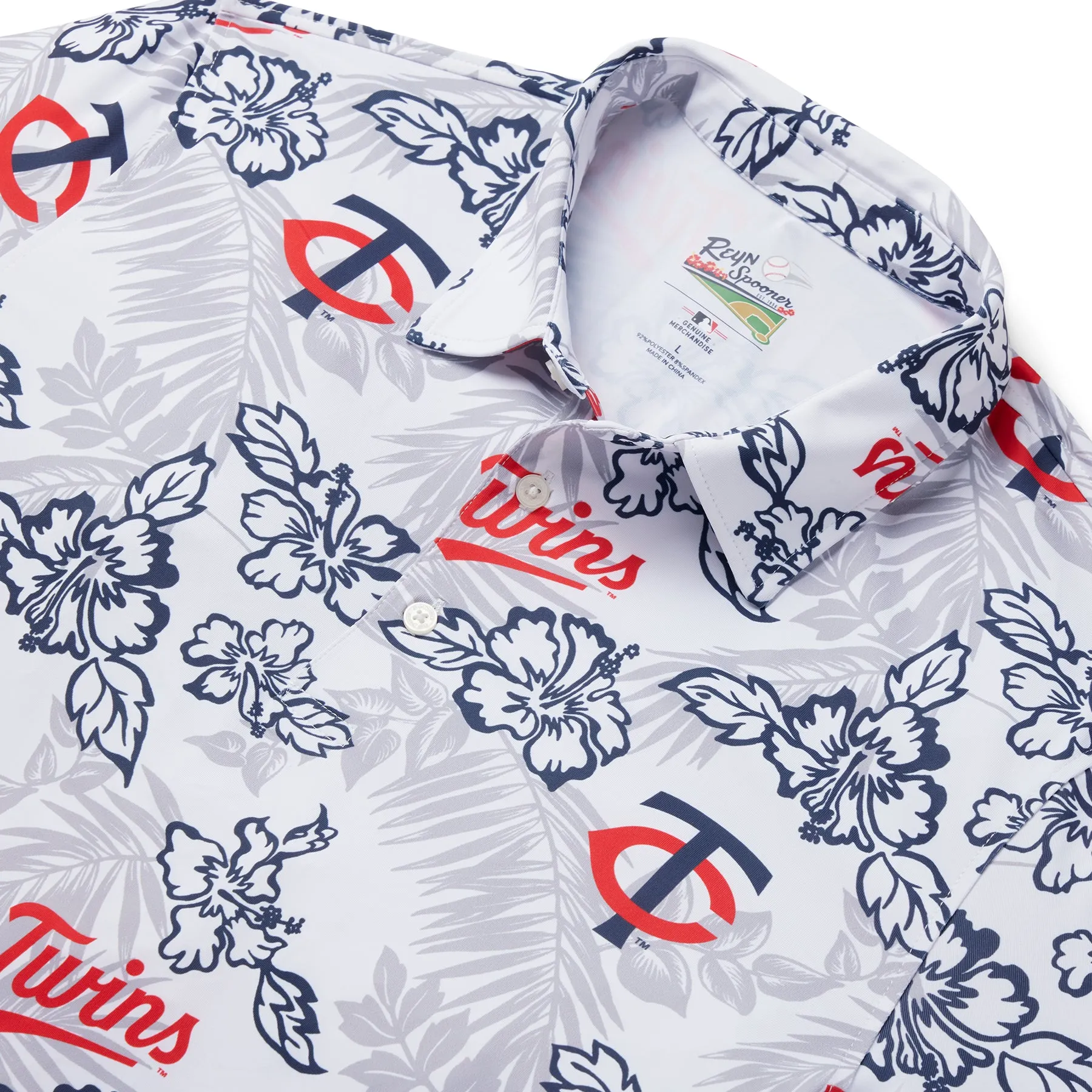 MLB® MINNESOTA TWINS PUA PERFORMANCE POLO sold by Reyn Spooner product image thumbnail 2