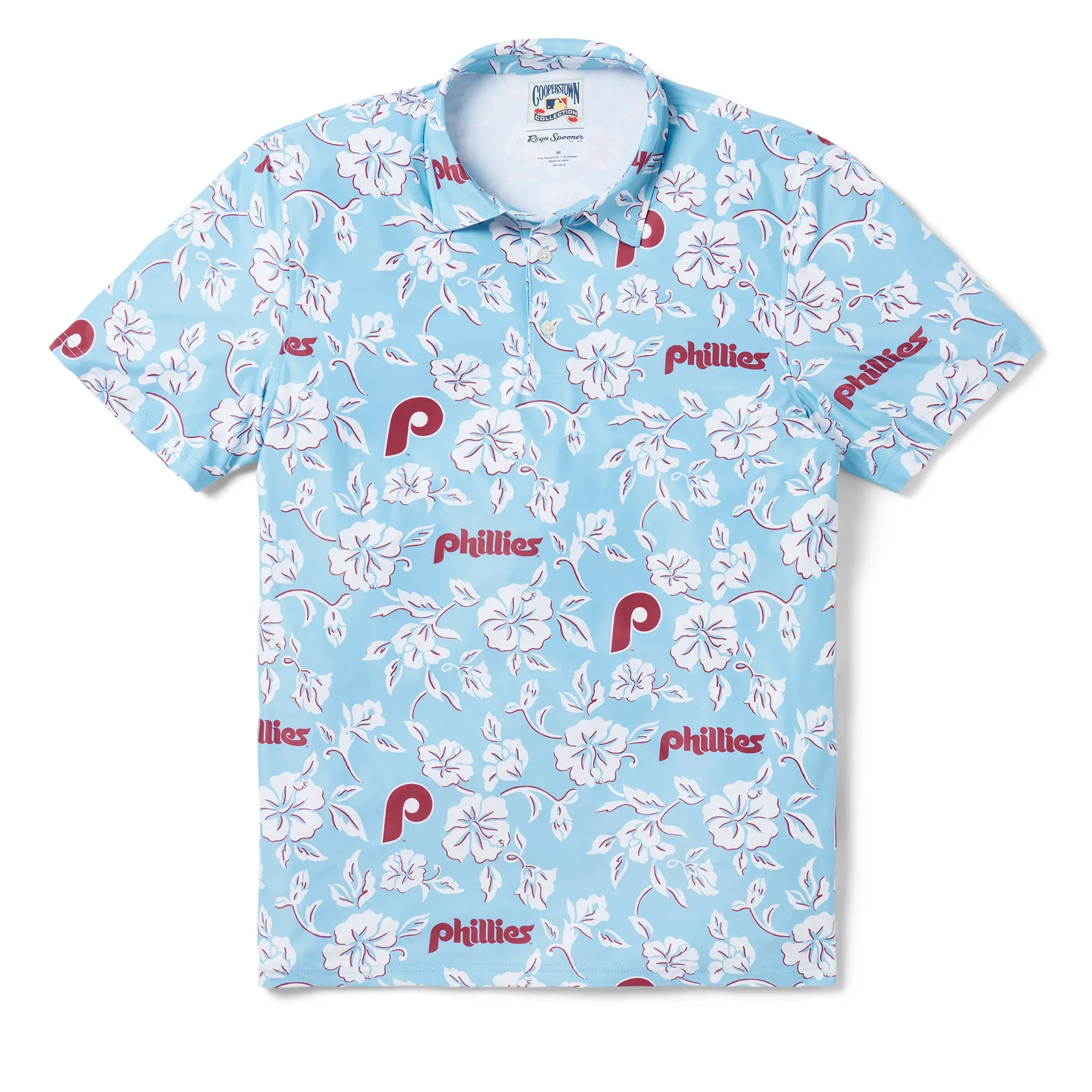 MLB® PHILADELPHIA PHILLIES COOPERSTOWN PERFORMANCE POLO sold by Reyn Spooner