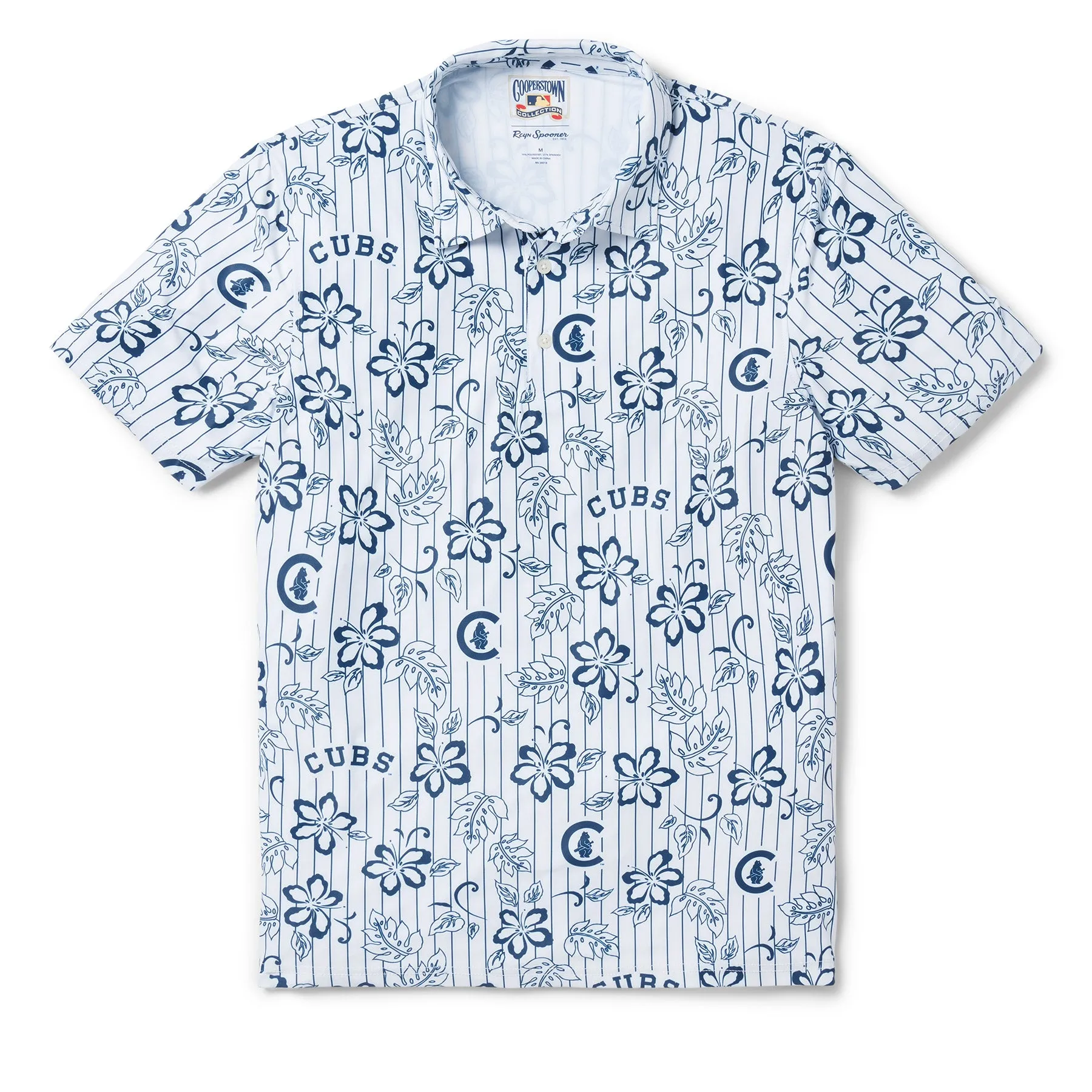 MLB® CHICAGO CUBS COOPERSTOWN PERFORMANCE POLO sold by Reyn Spooner