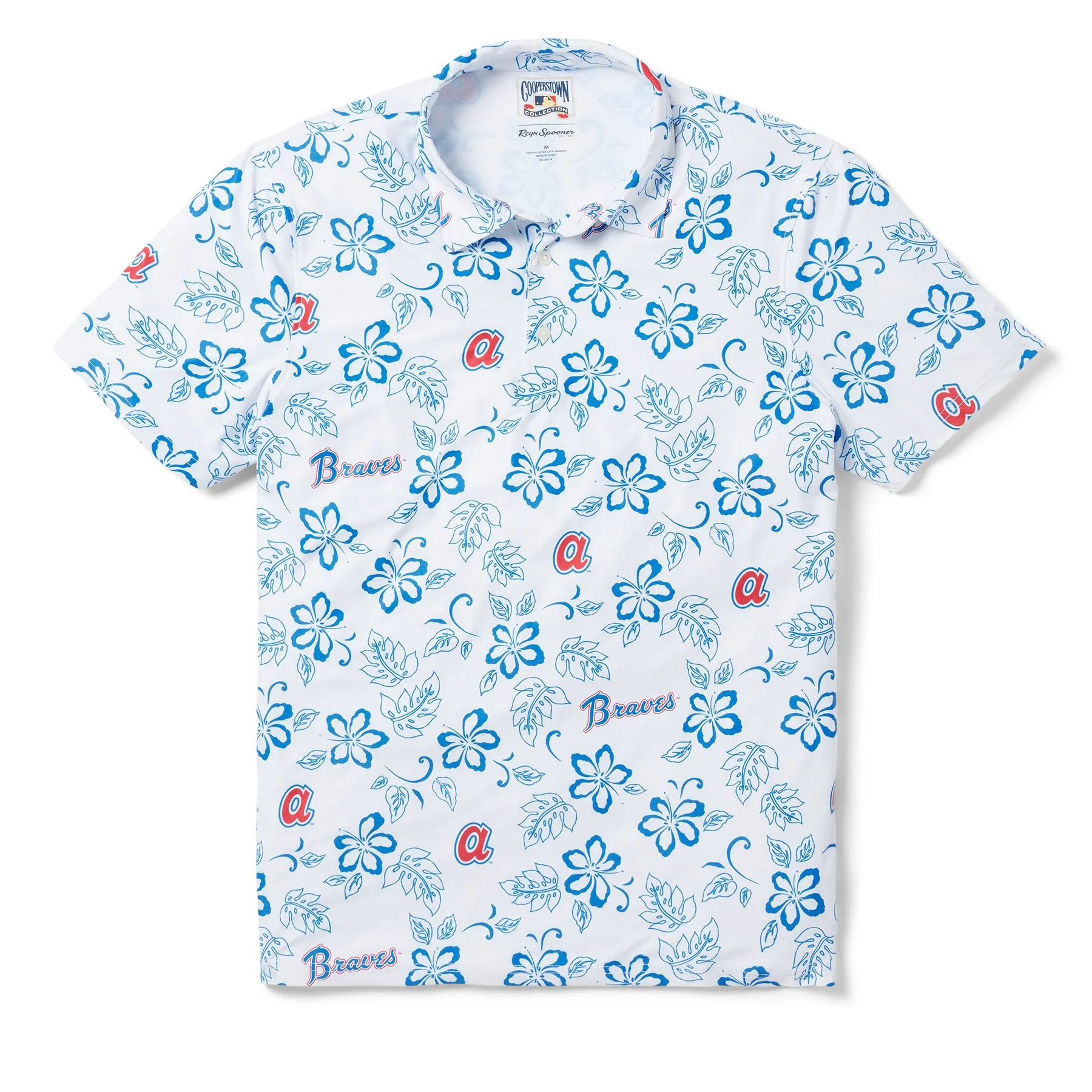 MLB® ATLANTA BRAVES COOPERSTOWN PERFORMANCE POLO sold by Reyn Spooner