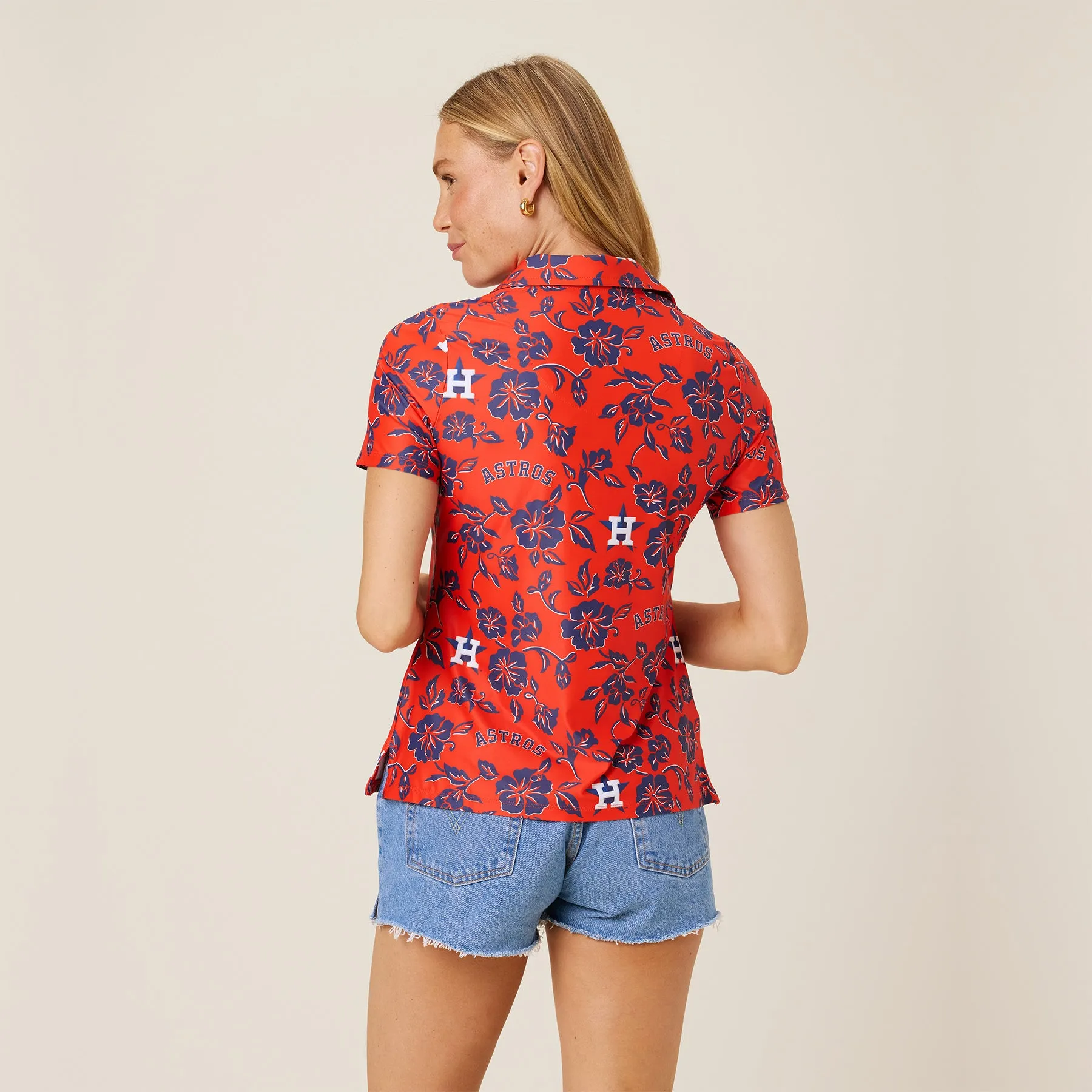 MLB® WOMEN'S HOUSTON ASTROS GAME DAY PERFORMANCE POLO sold by Reyn Spooner product image thumbnail 2