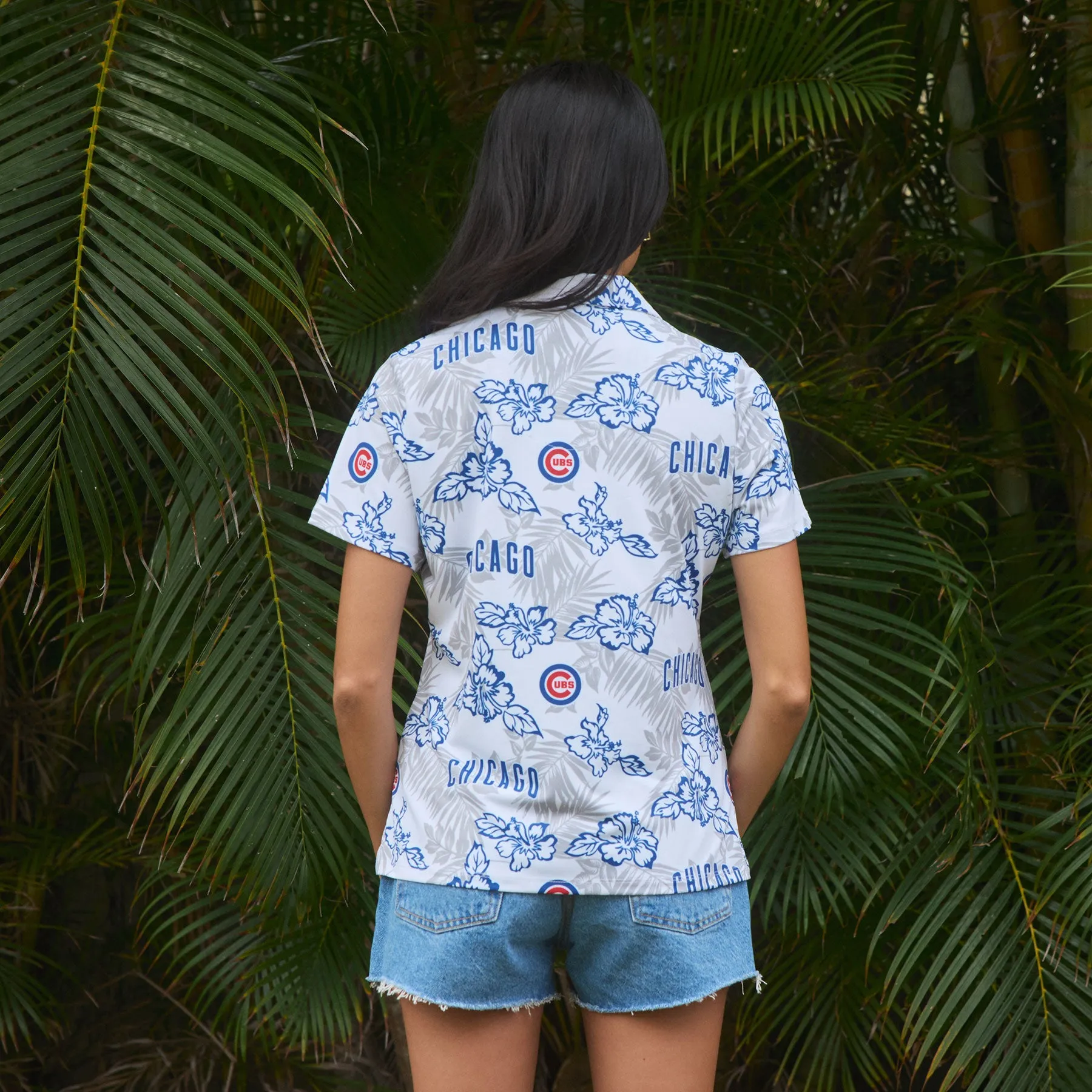 MLB® WOMEN'S CHICAGO CUBS PUA PERFORMANCE POLO sold by Reyn Spooner product image thumbnail 5