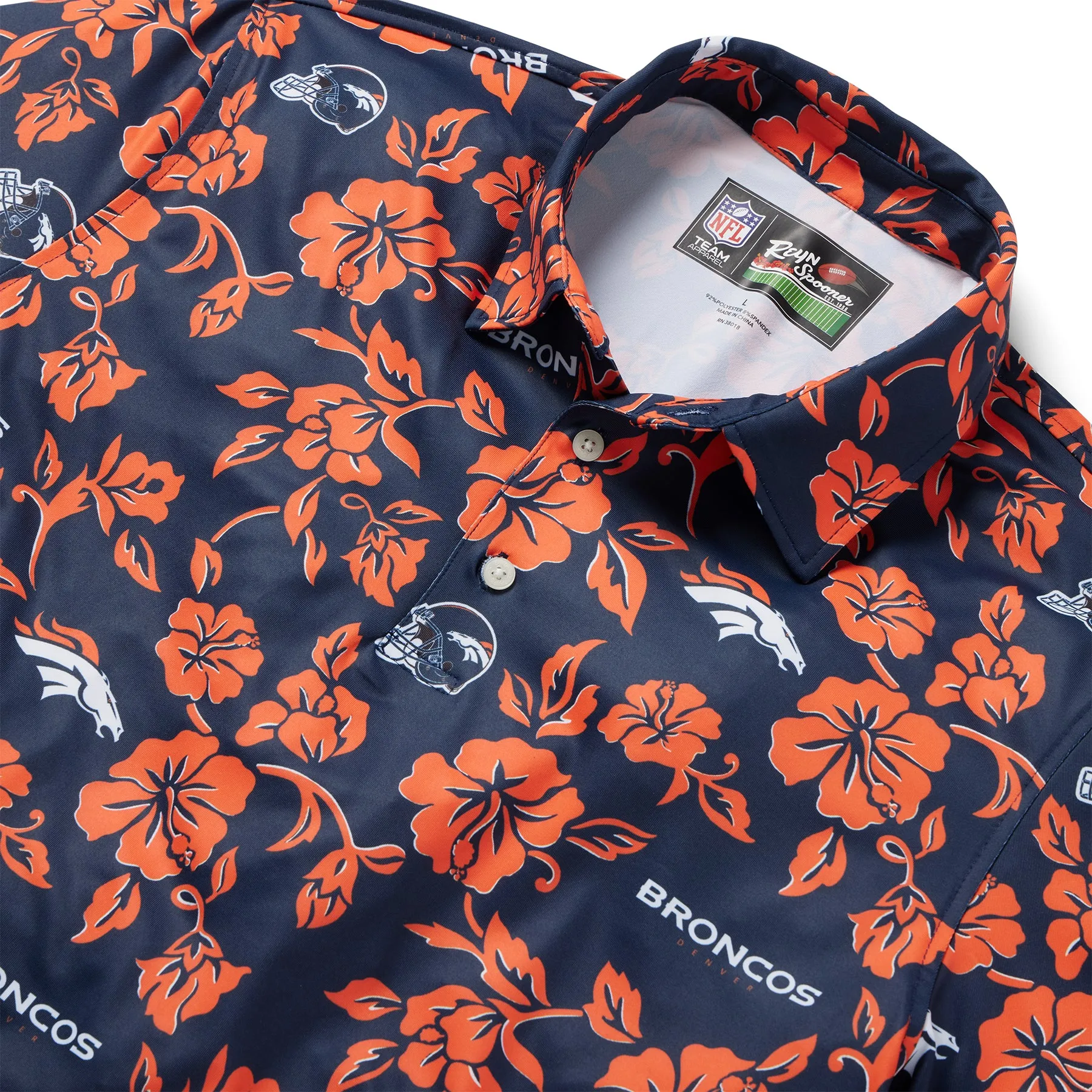 DENVER BRONCOS PUA PERFORMANCE POLO sold by Reyn Spooner product image thumbnail 2