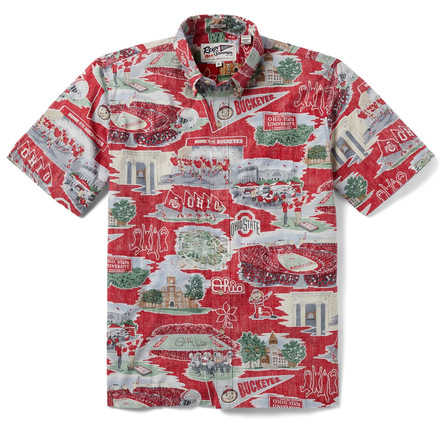 THE OHIO STATE UNIVERSITY SCENIC sold by Reyn Spooner