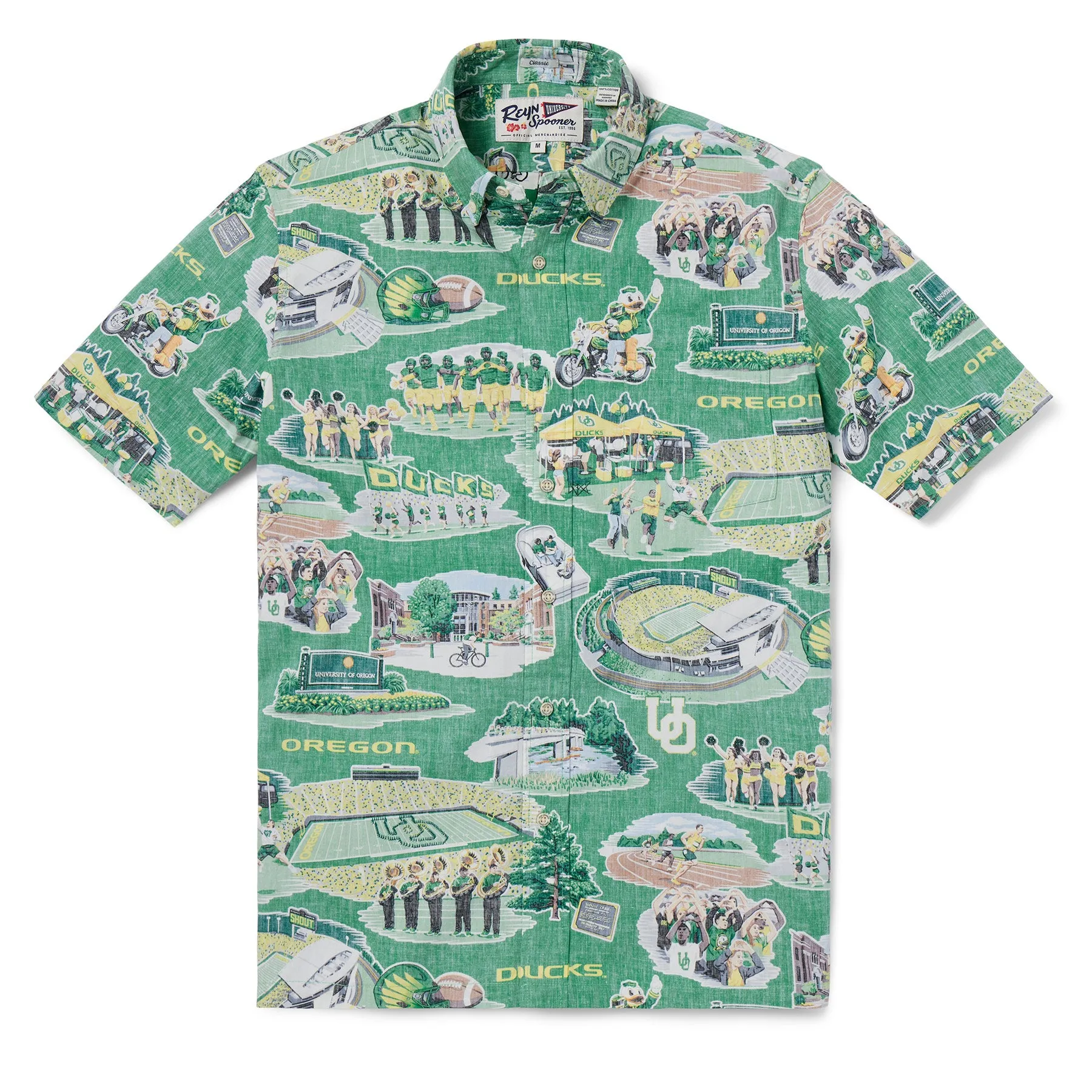 UNIVERSITY OF OREGON SCENIC sold by Reyn Spooner