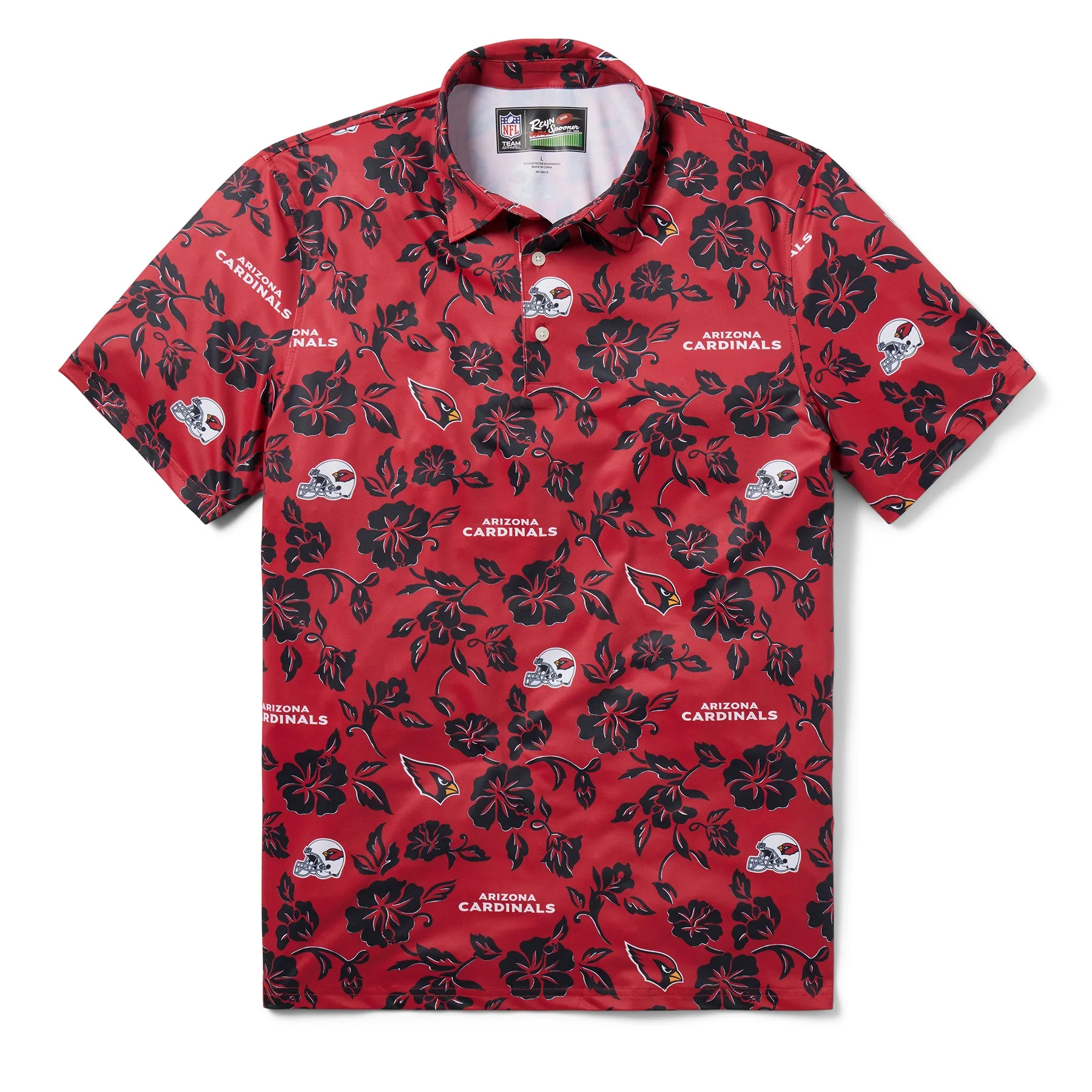 ARIZONA CARDINALS PUA PERFORMANCE POLO sold by Reyn Spooner