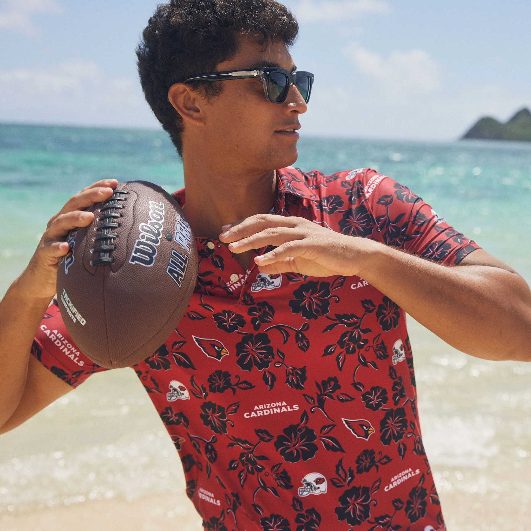 ARIZONA CARDINALS PUA PERFORMANCE POLO sold by Reyn Spooner product image thumbnail 4